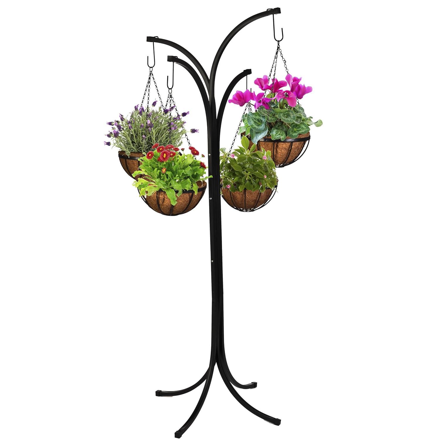 Red Barrel Studio® Bowersock Metal Weather Resistant Plant Stand