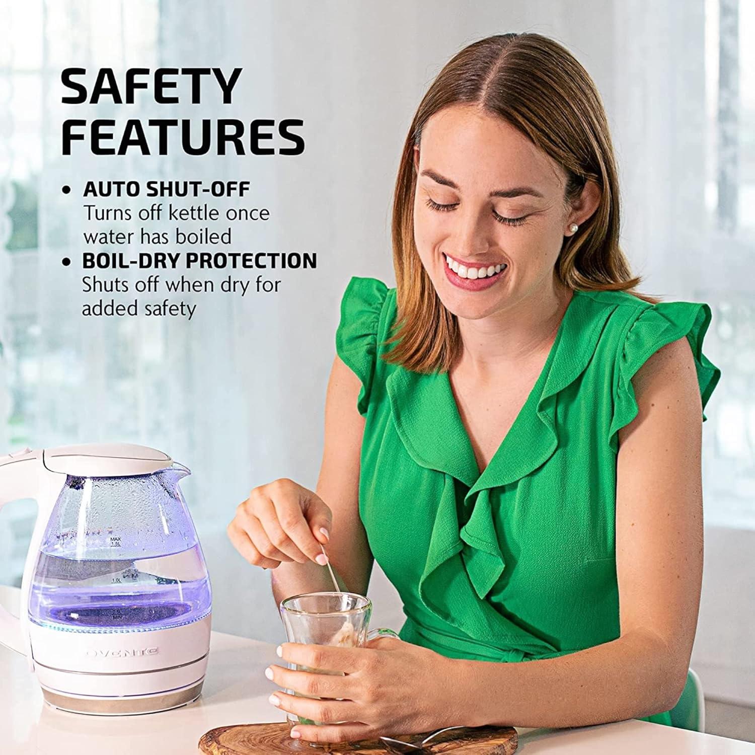 Ovente OVENTE 1.5 qt. Electric Tea Kettle