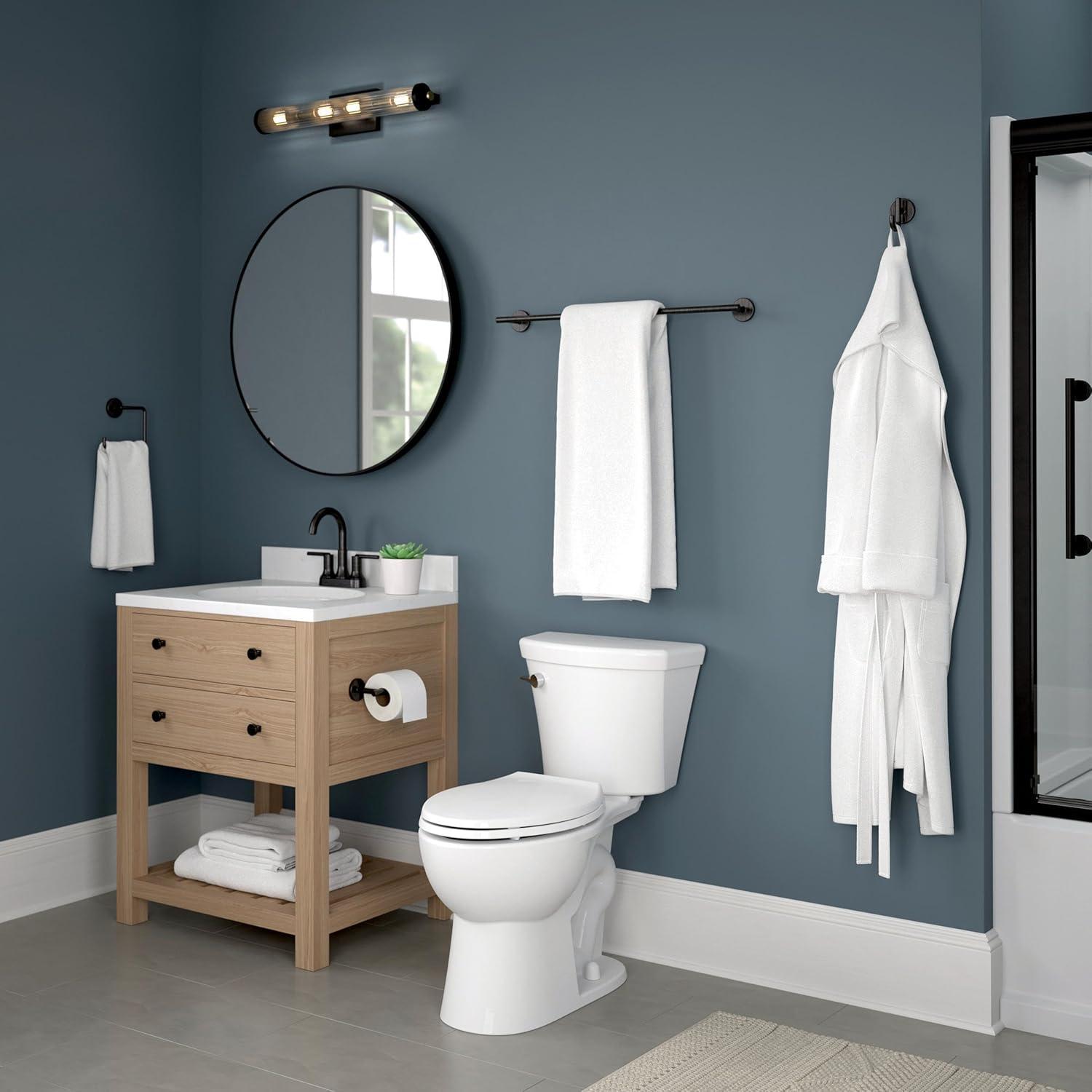 Trinsic 30 in. Wall Mount Towel Bar Bath Hardware Accessory