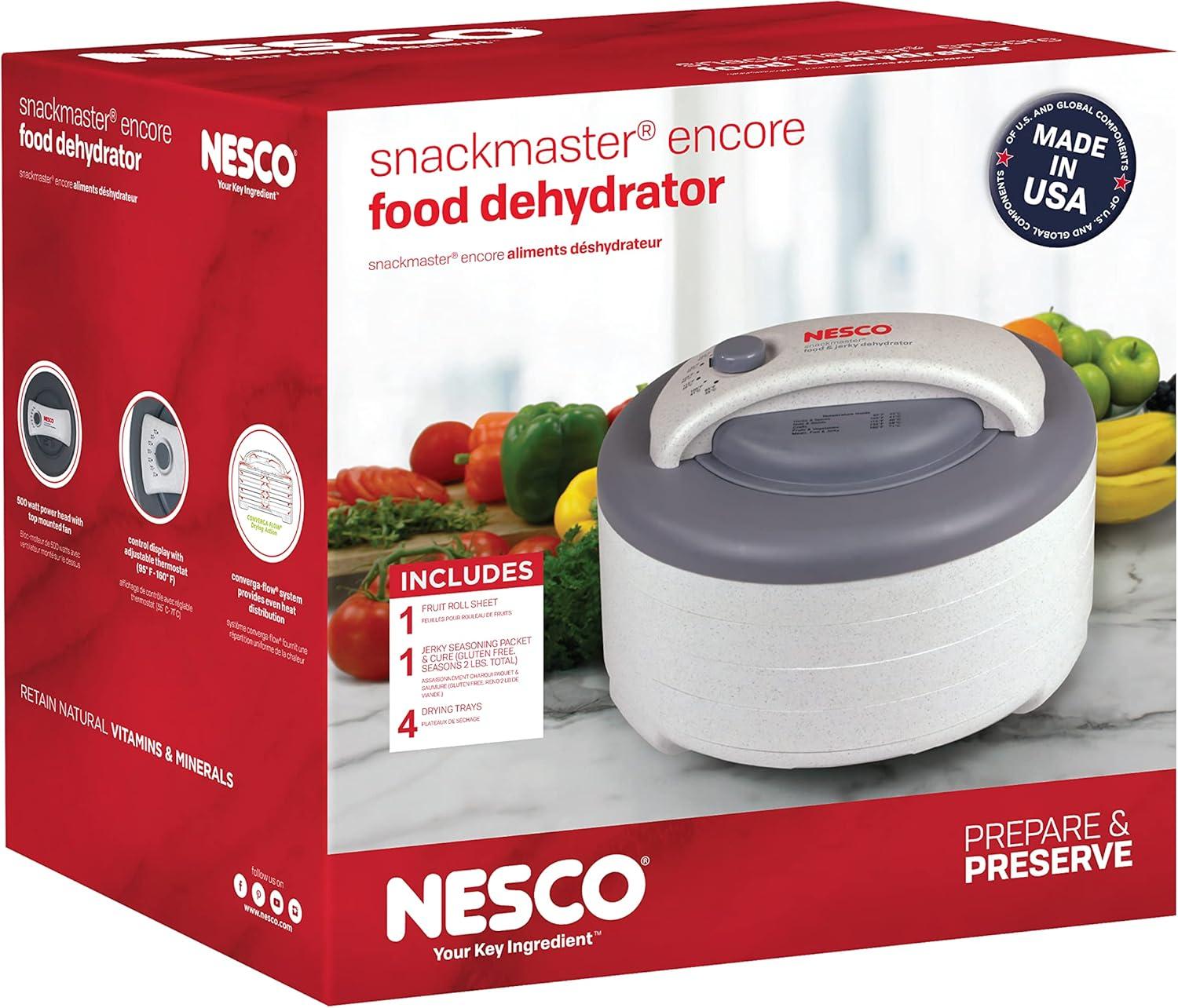 Nesco Nesco Snackmaster 4 Tray Food Dehydrator