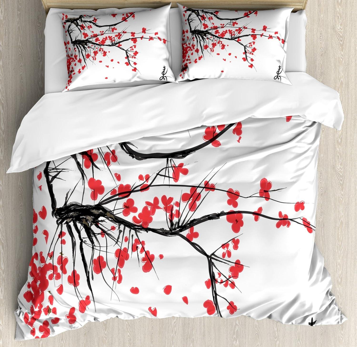 Eclectic Floral Duvet Cover Set