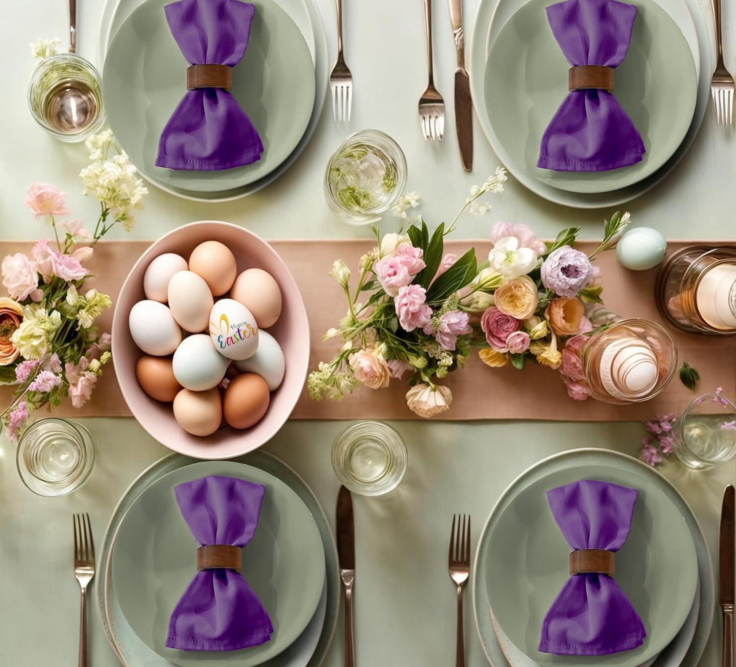 Ruvanti Poly Cotton Enrich Twill Cloth Napkins & Reviews | Wayfair