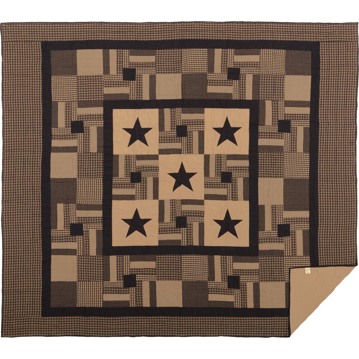 VHC Brands American Traditional Cotton Patchwork Quilt