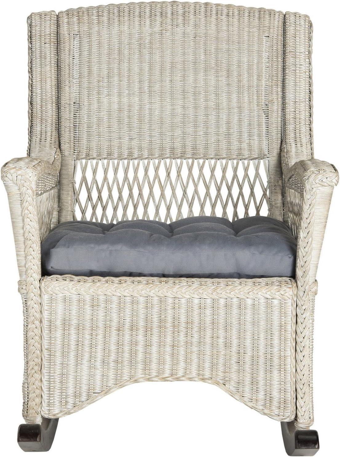 Aria Rocking Chair - Brown - Safavieh.
