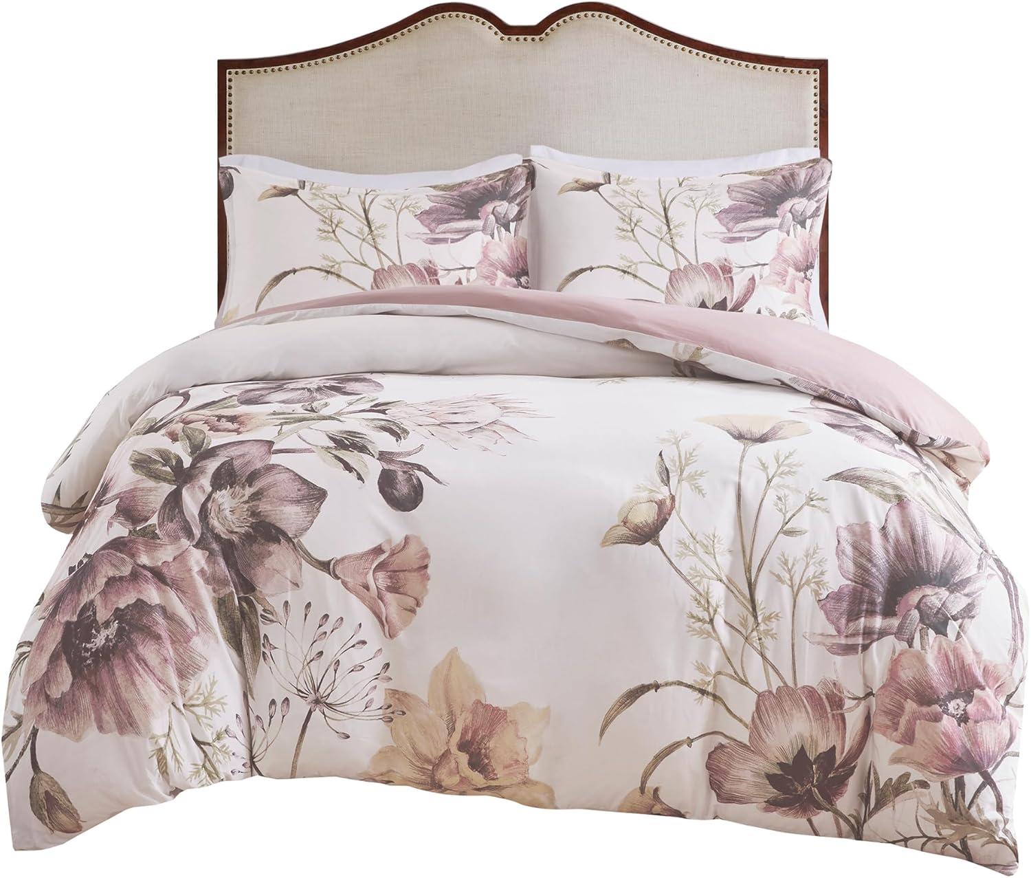 Madison Park Cassandra 3 Piece Cotton Duvet Cover Set & Reviews | Wayfair