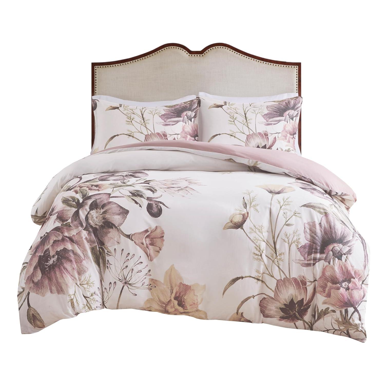 Madison Park Cassandra 3 Piece Cotton Duvet Cover Set & Reviews | Wayfair