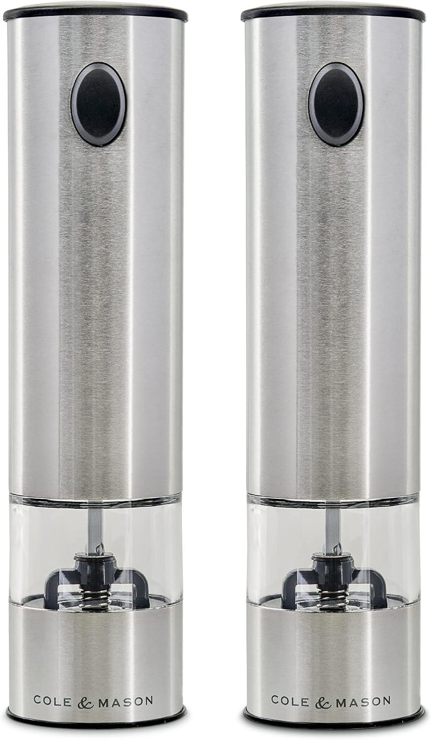 Cole & Mason Cole & Mason Battersea Electric Salt And Pepper Grinder Set
