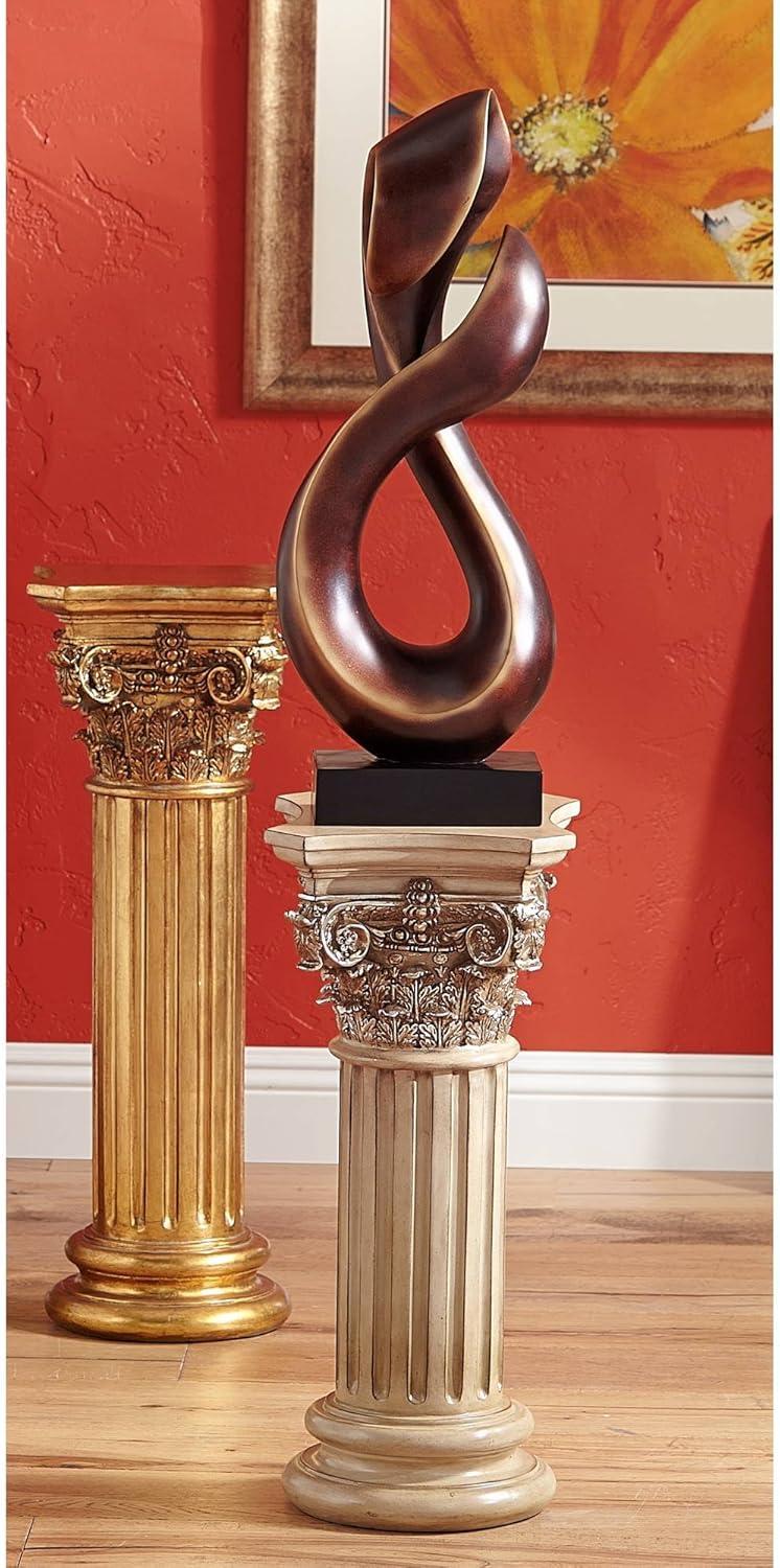 Studio 55D Open Infinity 25" High Gold Sculpture