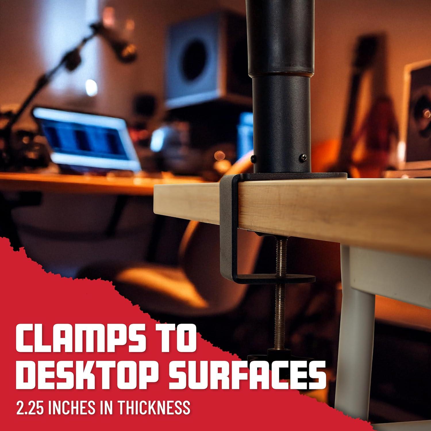 Gator Frameworks Clamp-On Studio Monitor Stand (Pair)