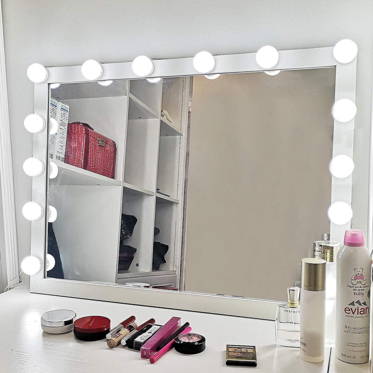 Modern RGB Dimmable 14-Bulb Vanity Mirror Lights