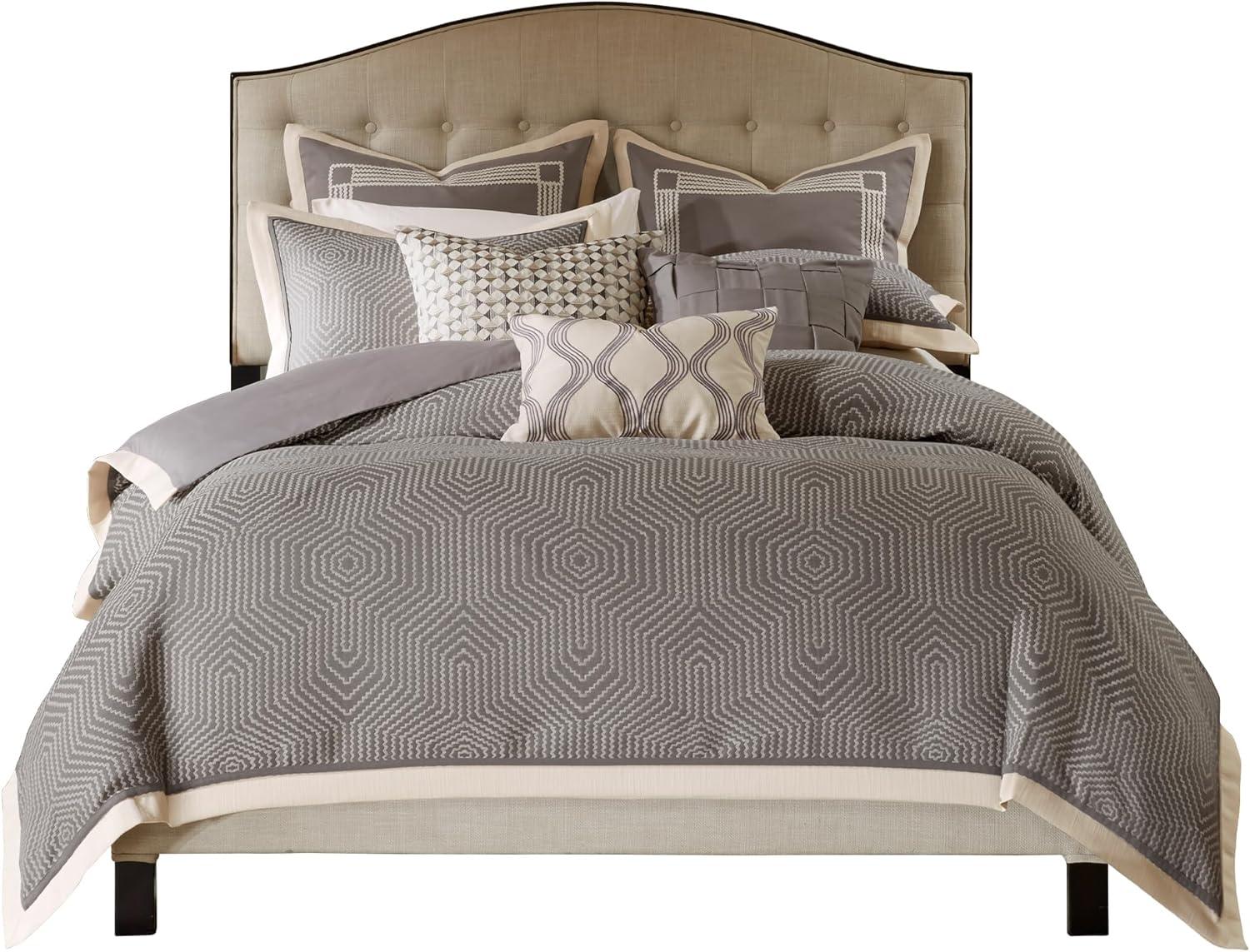 Madison Park Signature Shades of Grey Textured Comforter Set