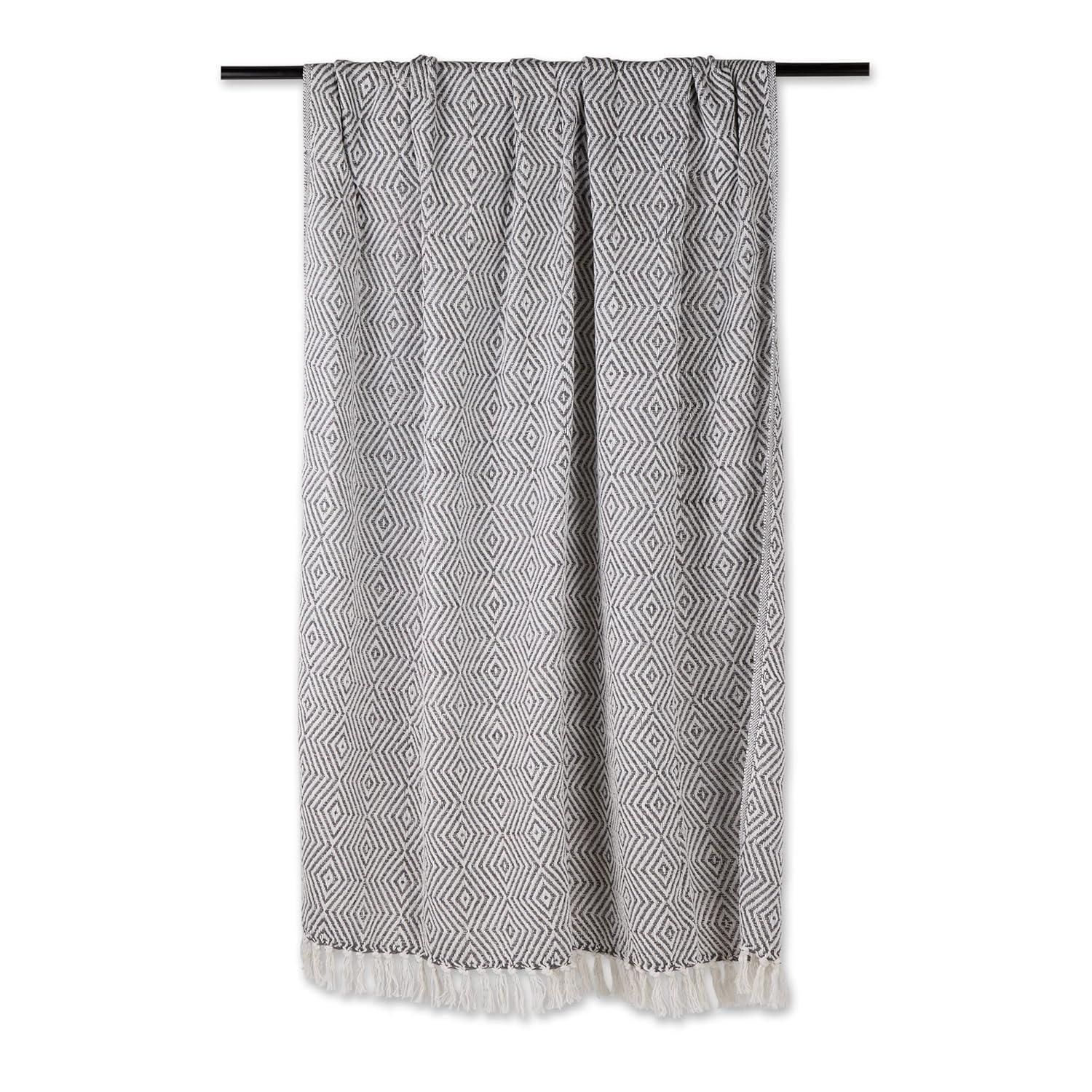 Design Imports Hand Woven Throw Blanket
