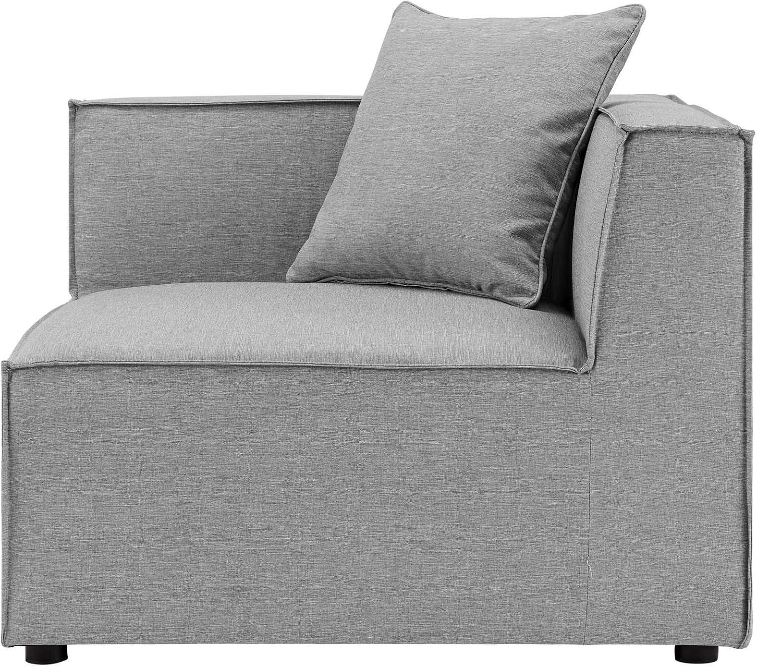 Saybrook Outdoor Patio Upholstered 8-Piece Sectional Sofa