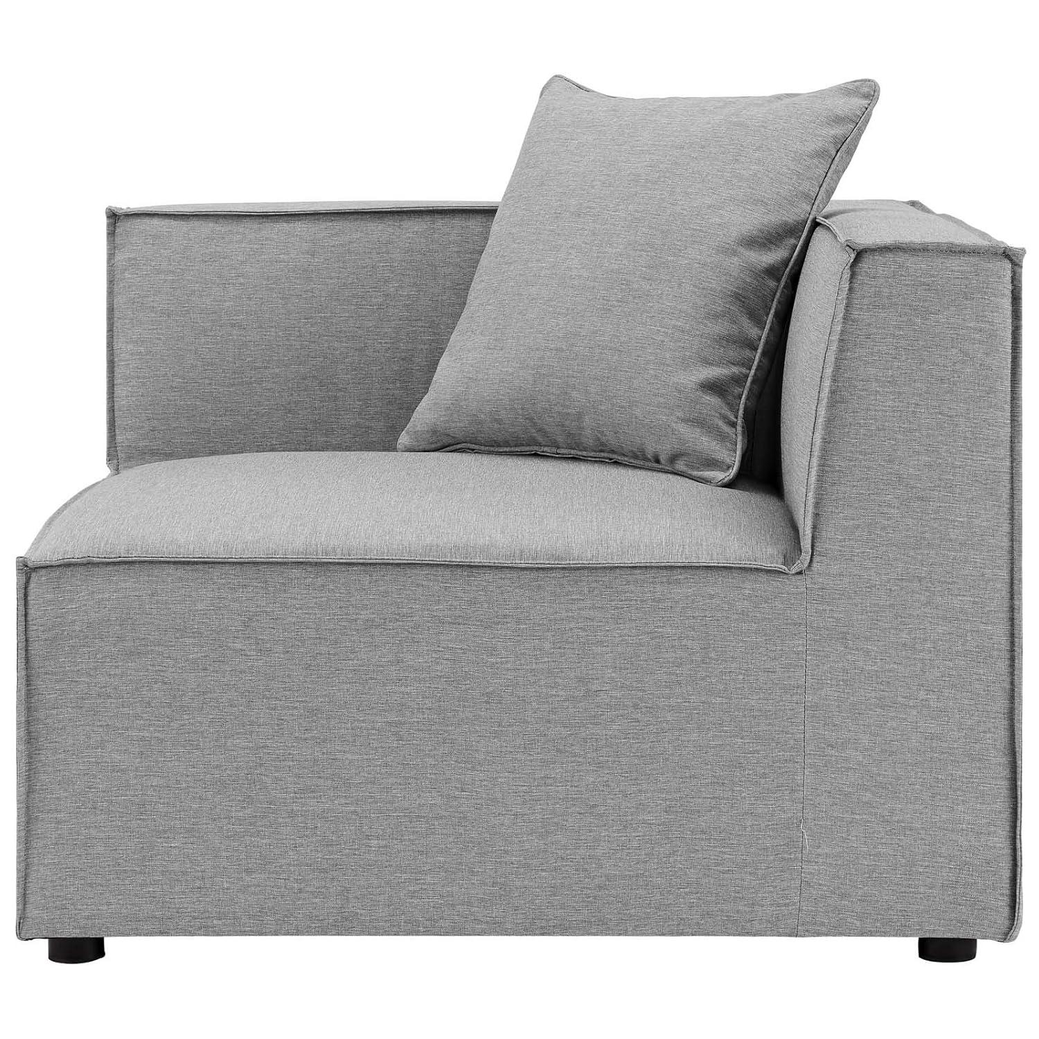 Saybrook Outdoor Patio Upholstered 8-Piece Sectional Sofa