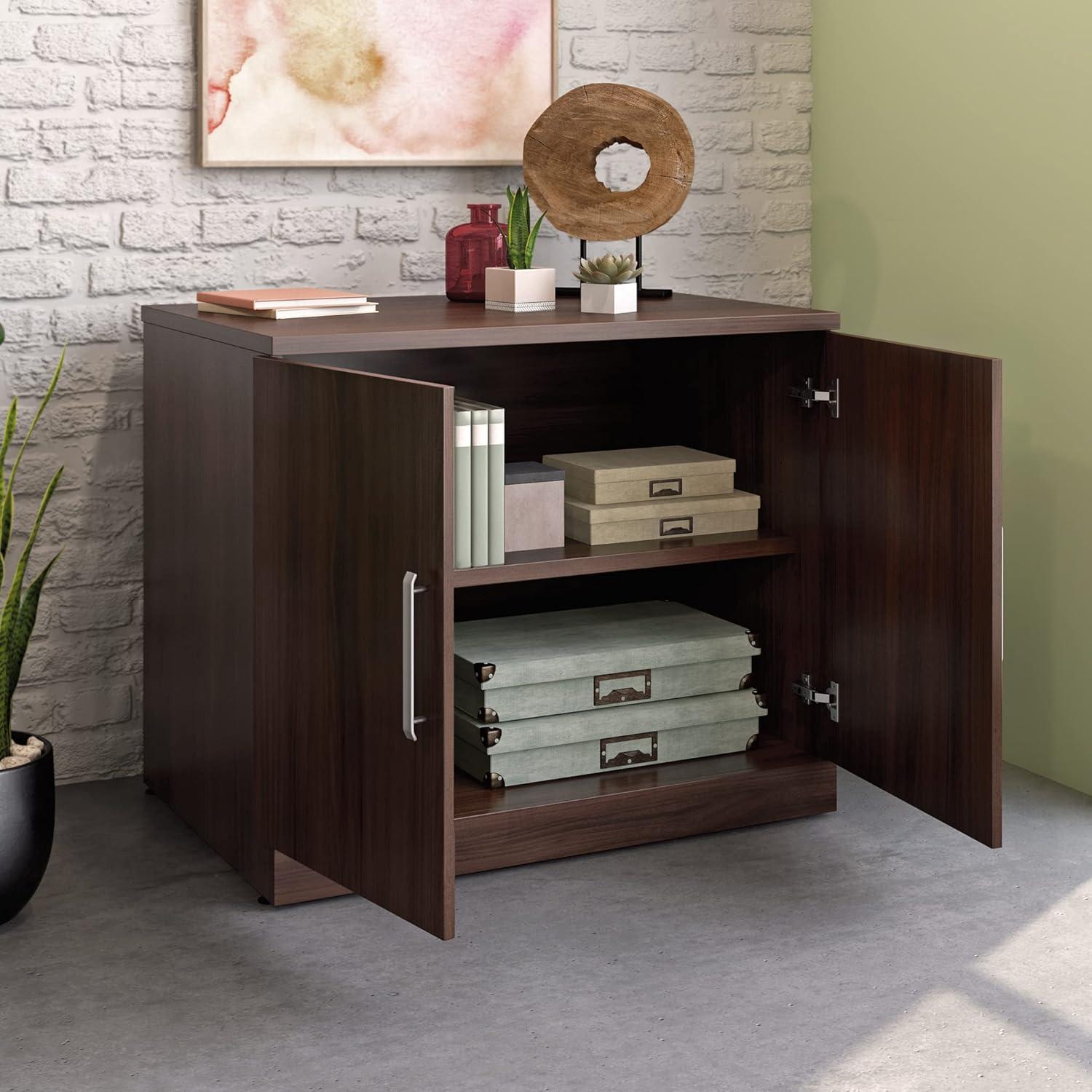 Noble Elm Adjustable Shelving Office Storage Cabinet