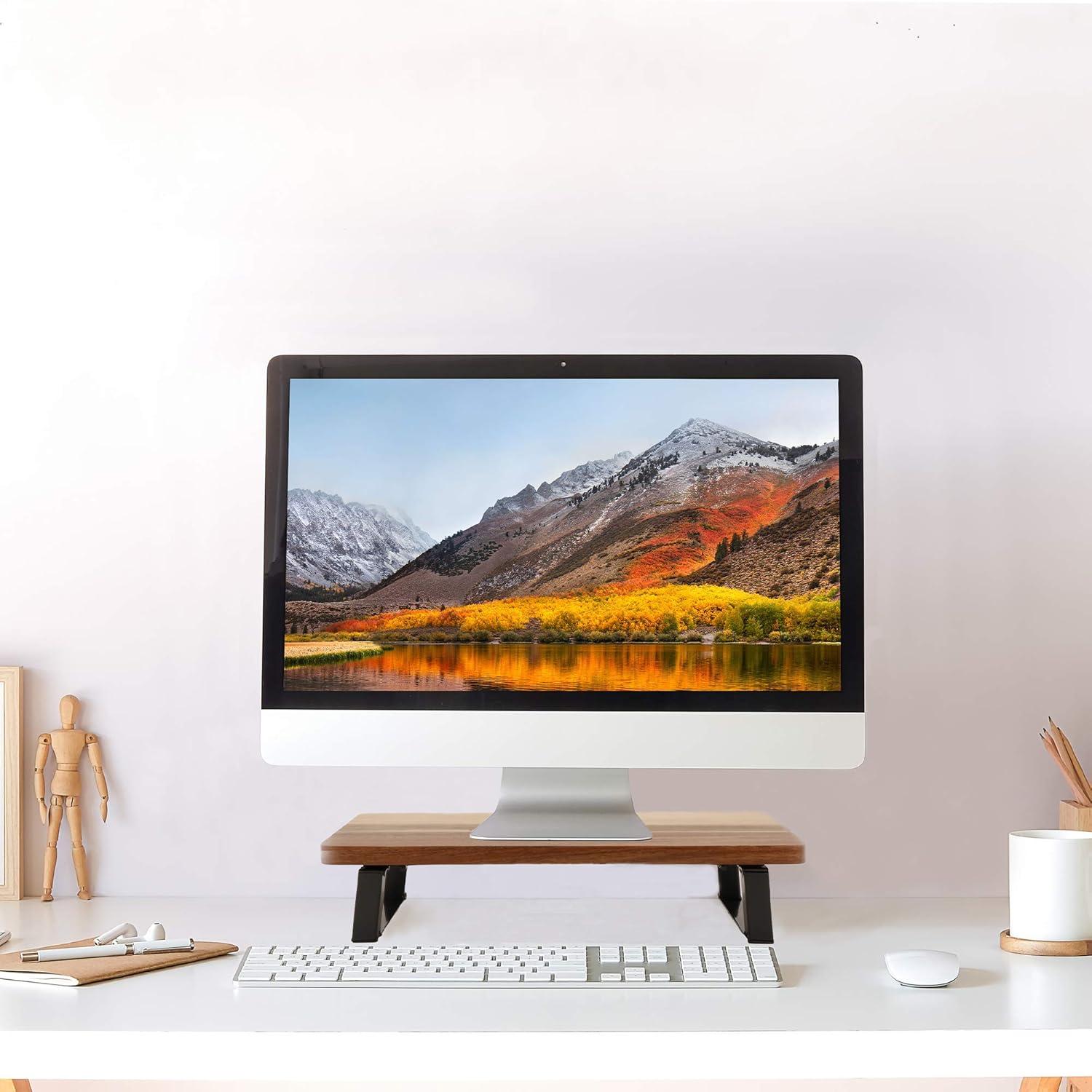 G.E.T. G.E.T. Walnut Wood Display Riser Buffet Accessory