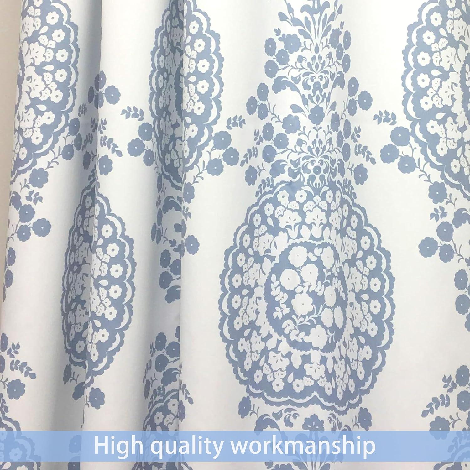 Silver Medallion Thermal Insulated Linen Blend Window Panels