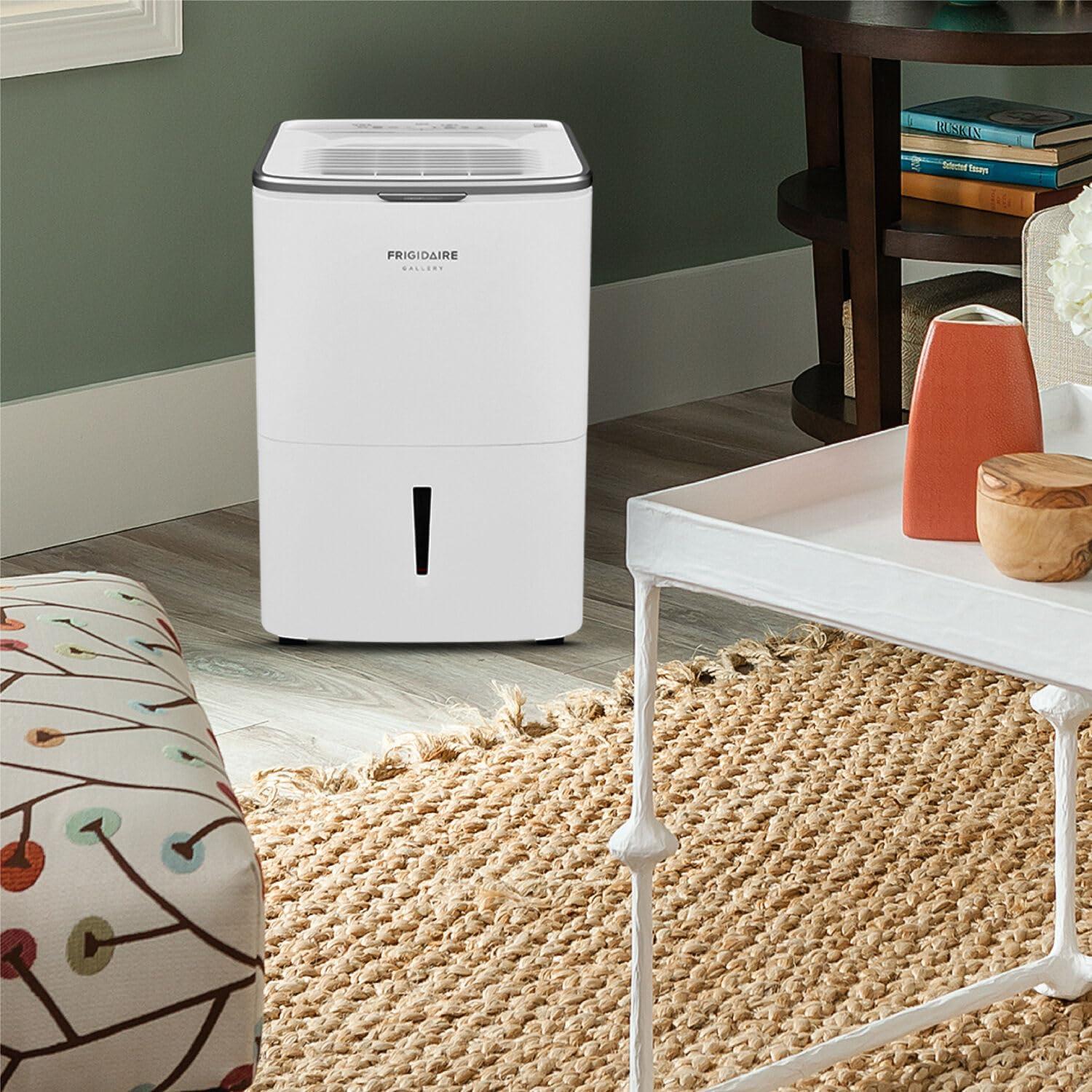 Frigidaire Gallery High Humidity 50 Pint Capacity Dehumidifier with Wi-Fi