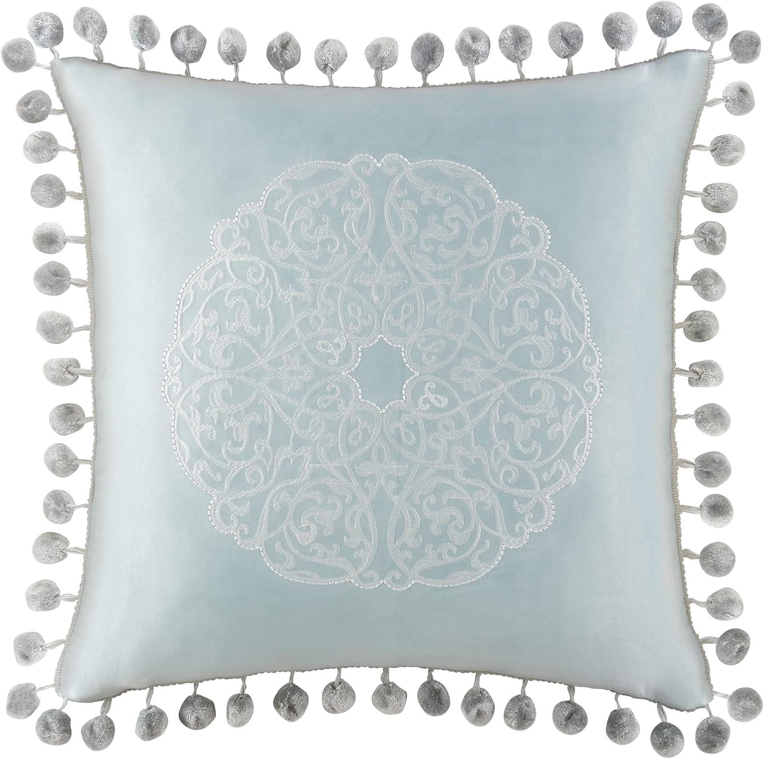 Jonet Fringe Reversible Throw Pillow