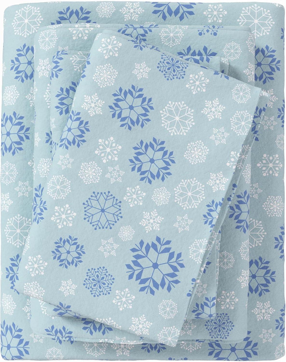 100% Turkish Cotton Holiday Printed Flannel Sheet Set