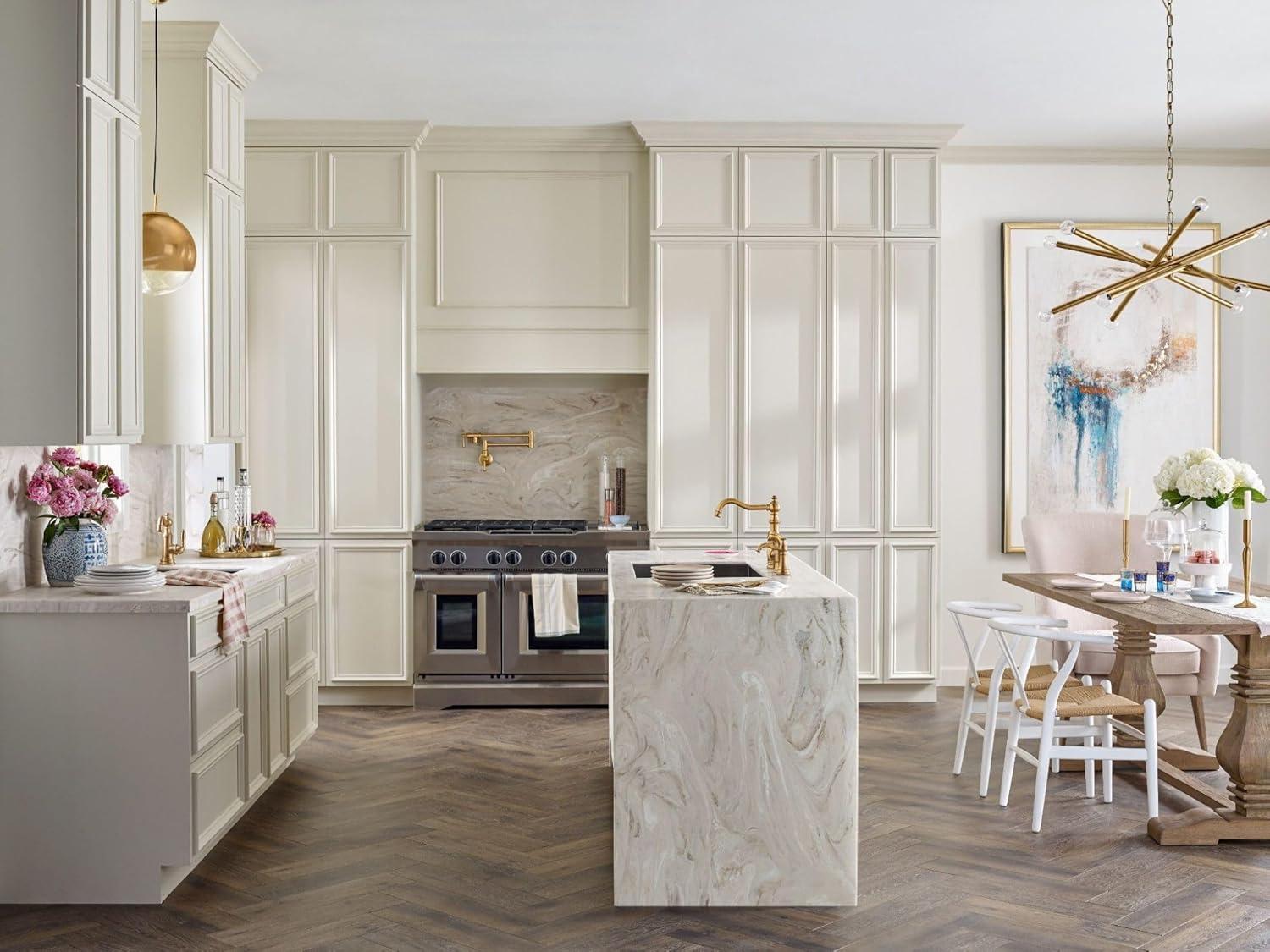 Moen Traditional Wall Mount Swing Arm Folding Pot Filler Kitchen Faucet