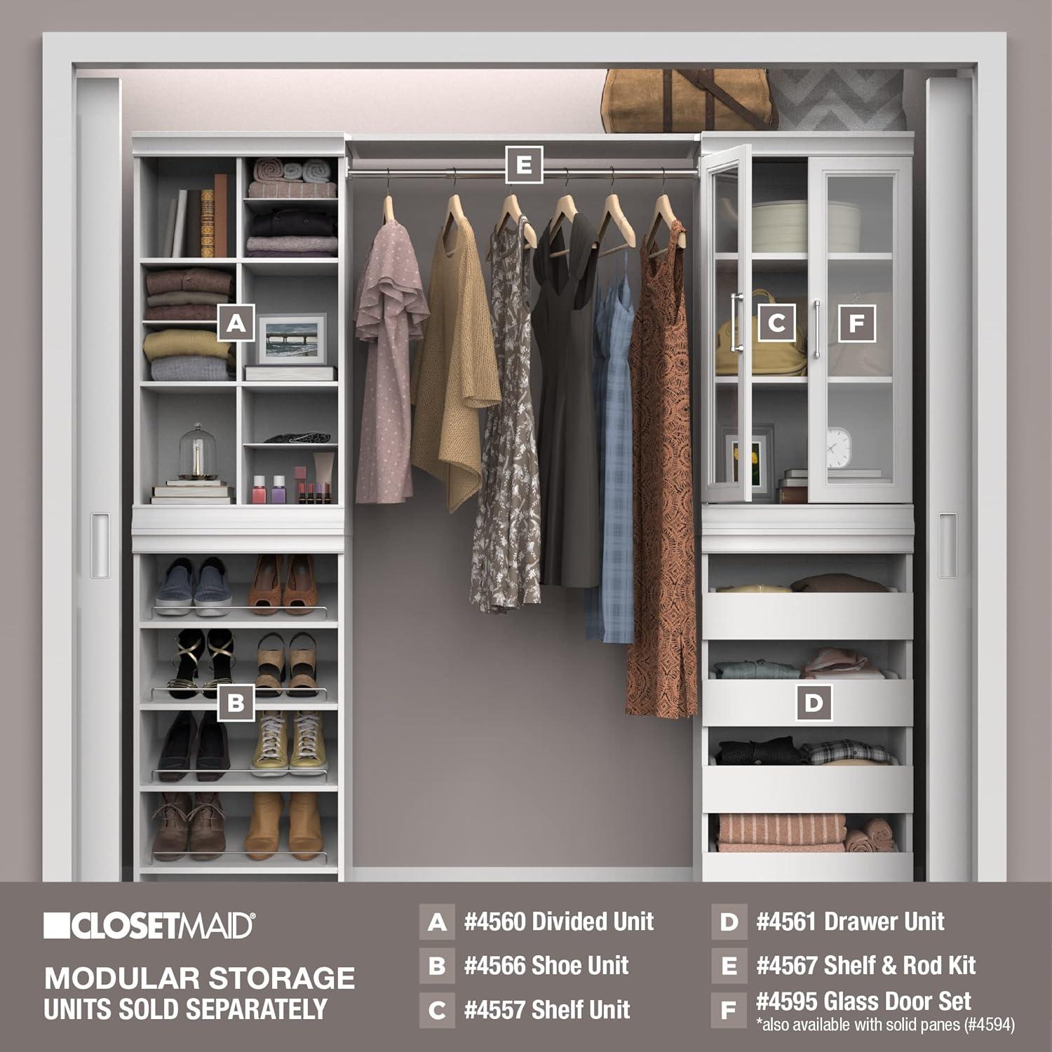 ClosetMaid Modular Storage 12-Pair Shoe Shelf Unit - ClosetMaid