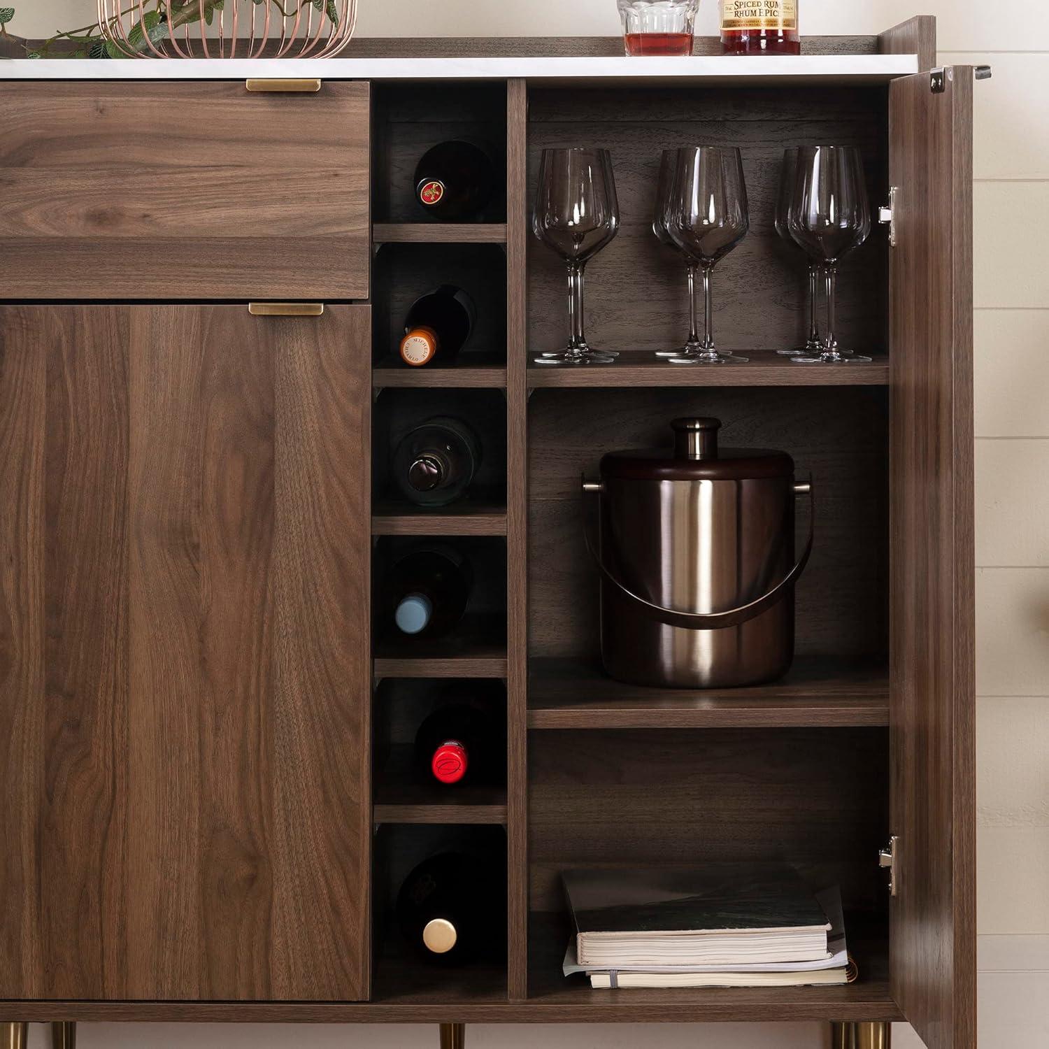 South Shore Hype Buffet with Wine Storage