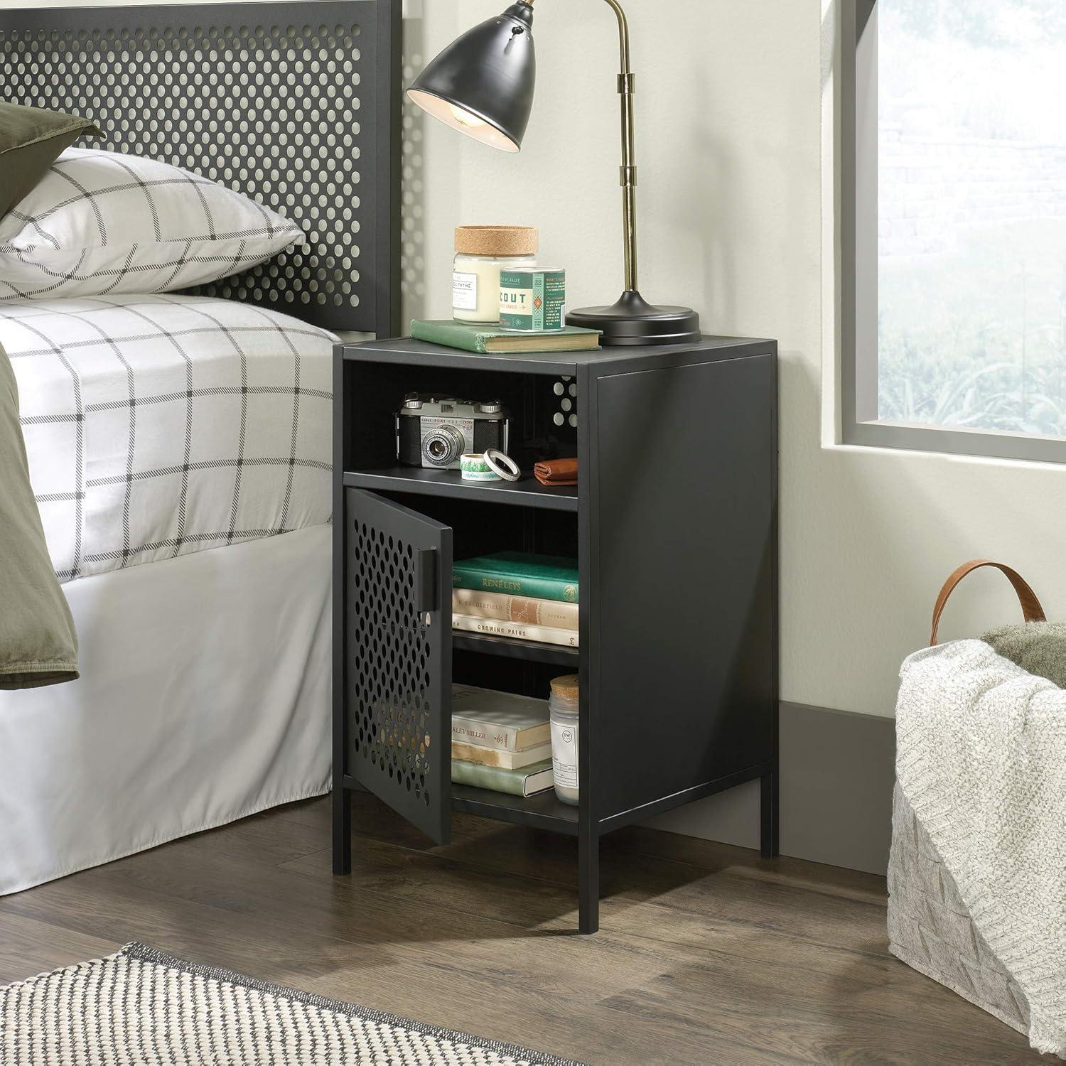 Boulevard Cafe Nightstand Black - Sauder