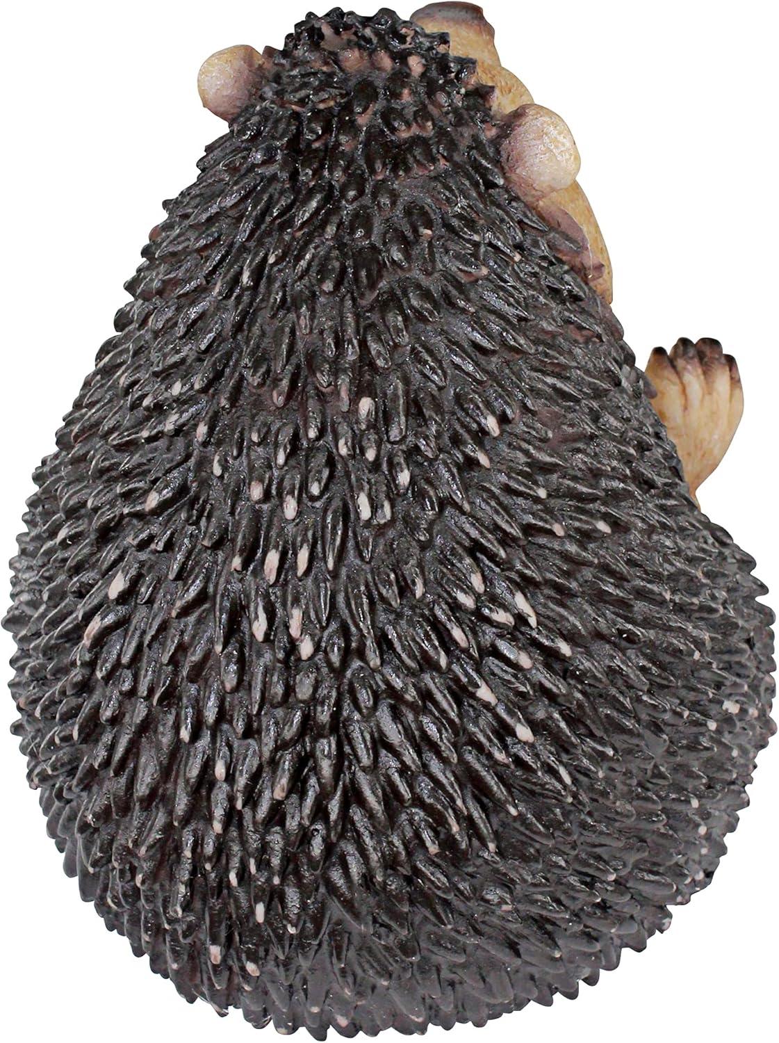 Design Toscano Small Roly-Poly Laughing Hedgehog Statue
