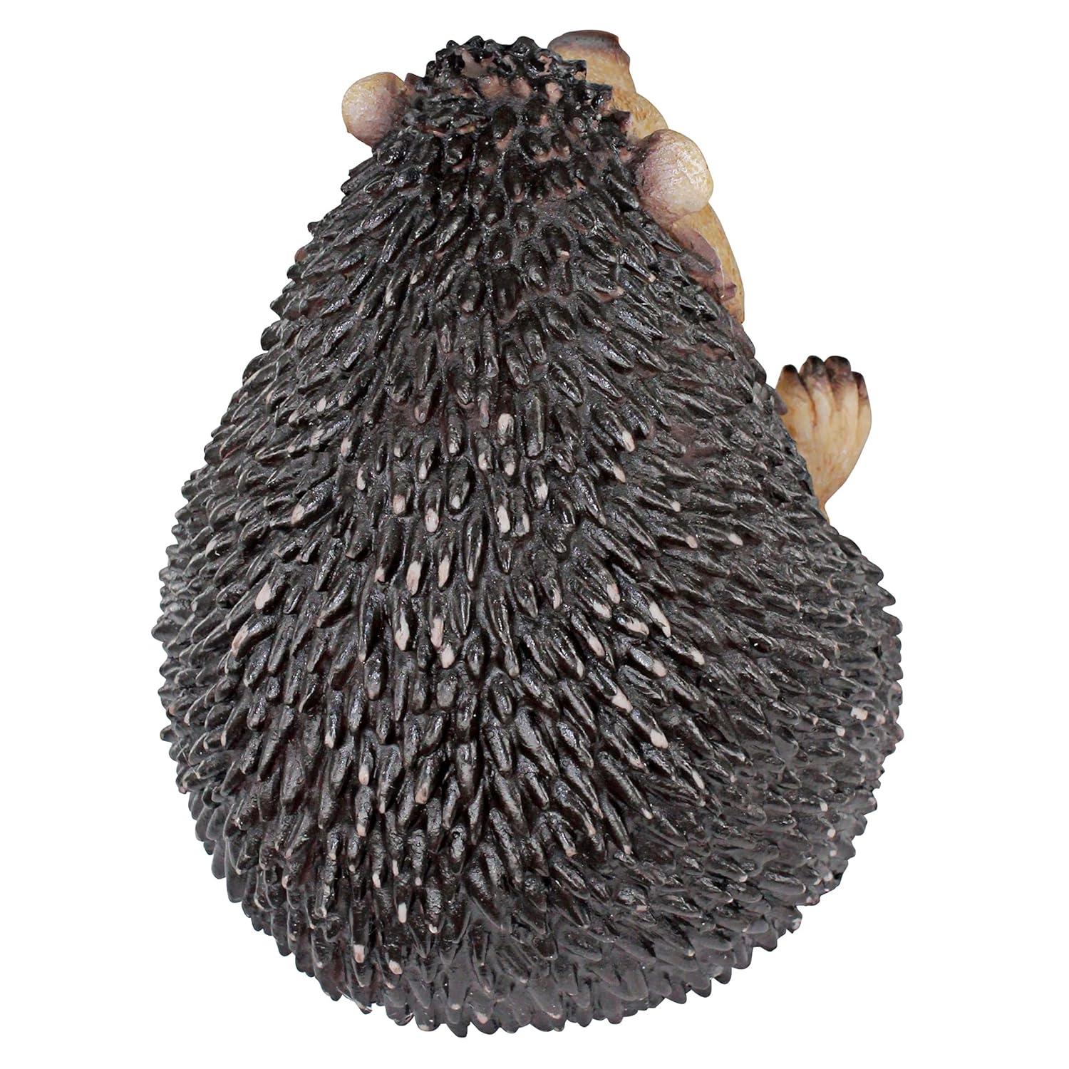 Design Toscano Small Roly-Poly Laughing Hedgehog Statue