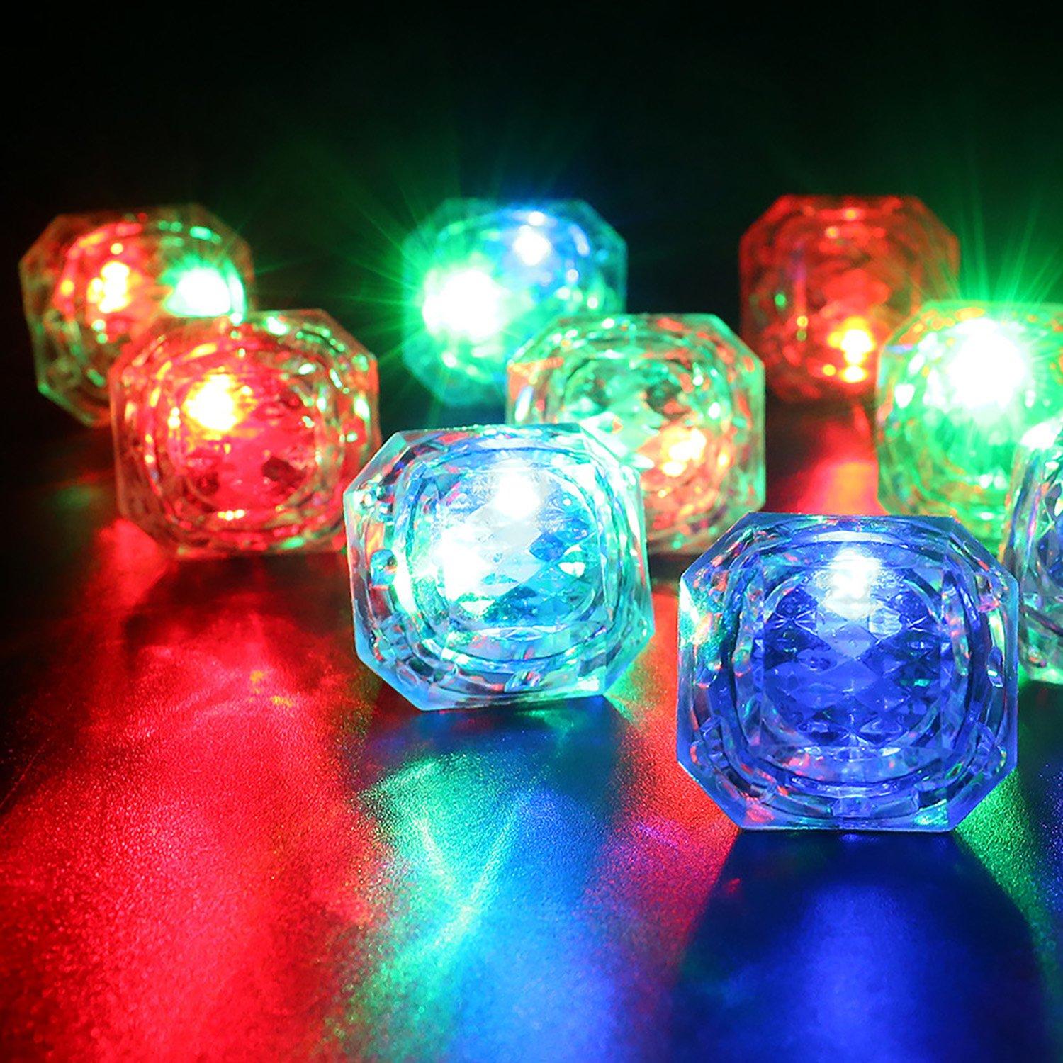 13 Pack Led Light up Rings for Women Bachelorette Party Favors Toys, Diamond Flashing Rings for Birthday Weddings Bridal Shower Decorations Supplies