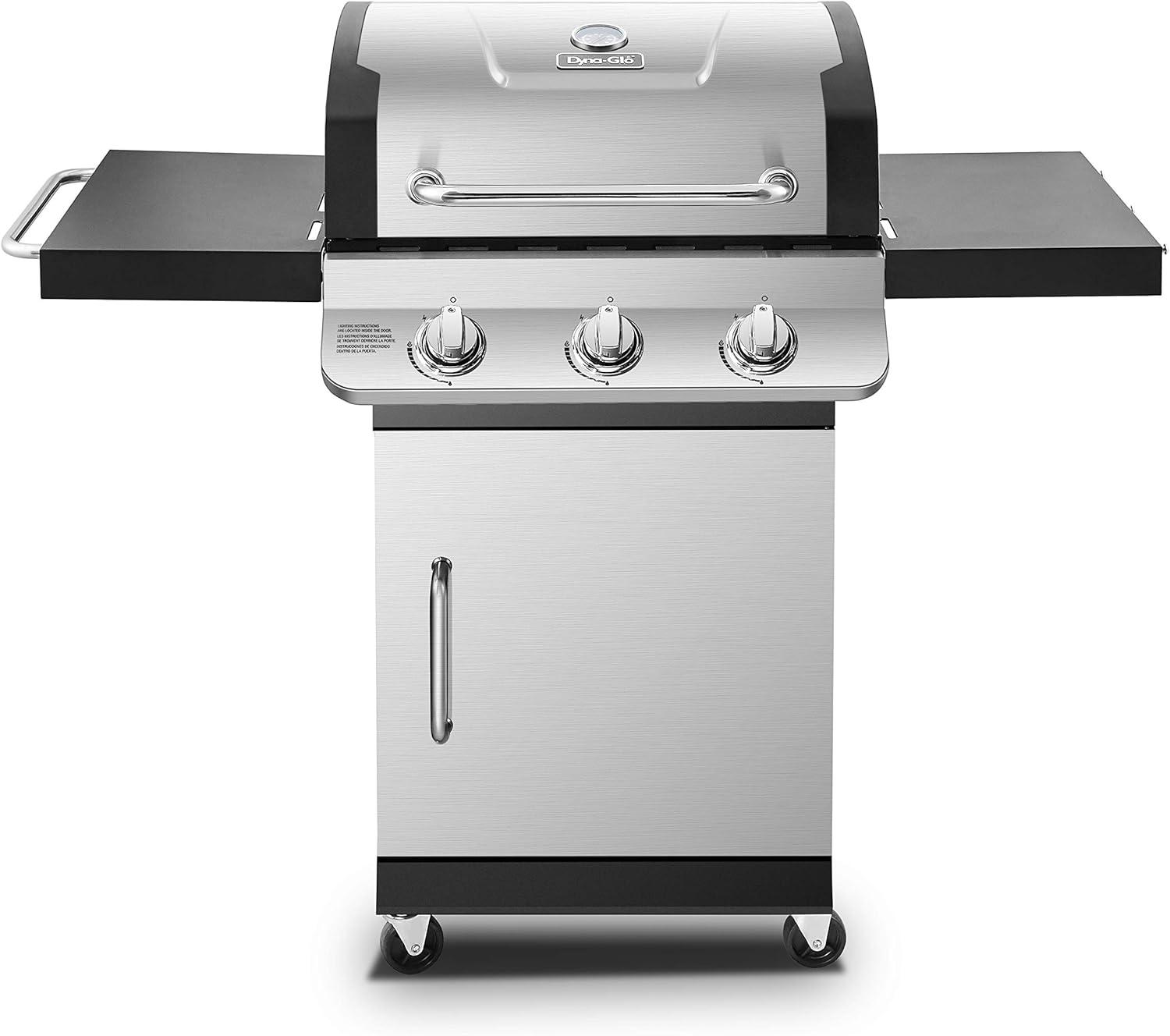 Dyna-Glo 3-Burner Stainless Steel Propane Gas Grill