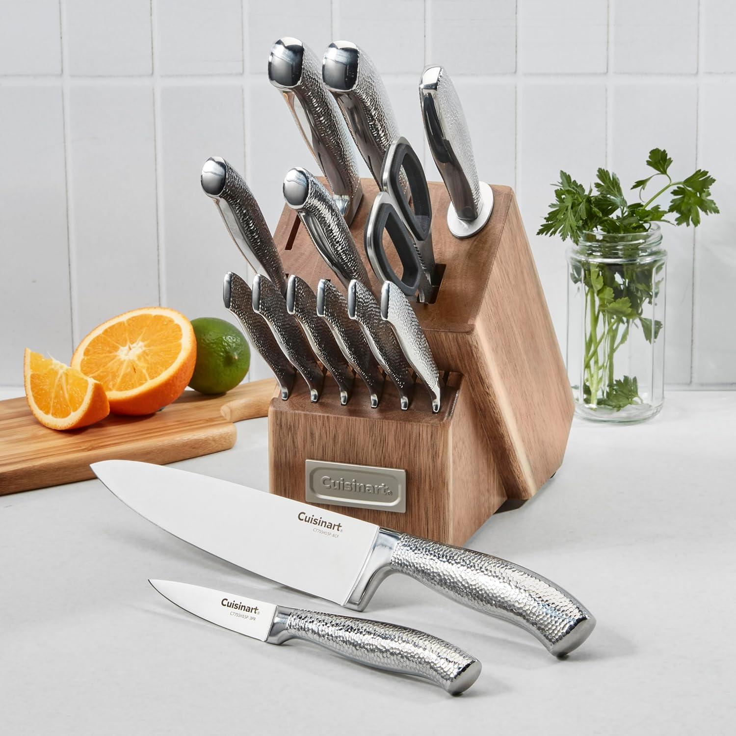 Cuisinart Cuisinart 15pc Stainless Steel Cutlery Block Set