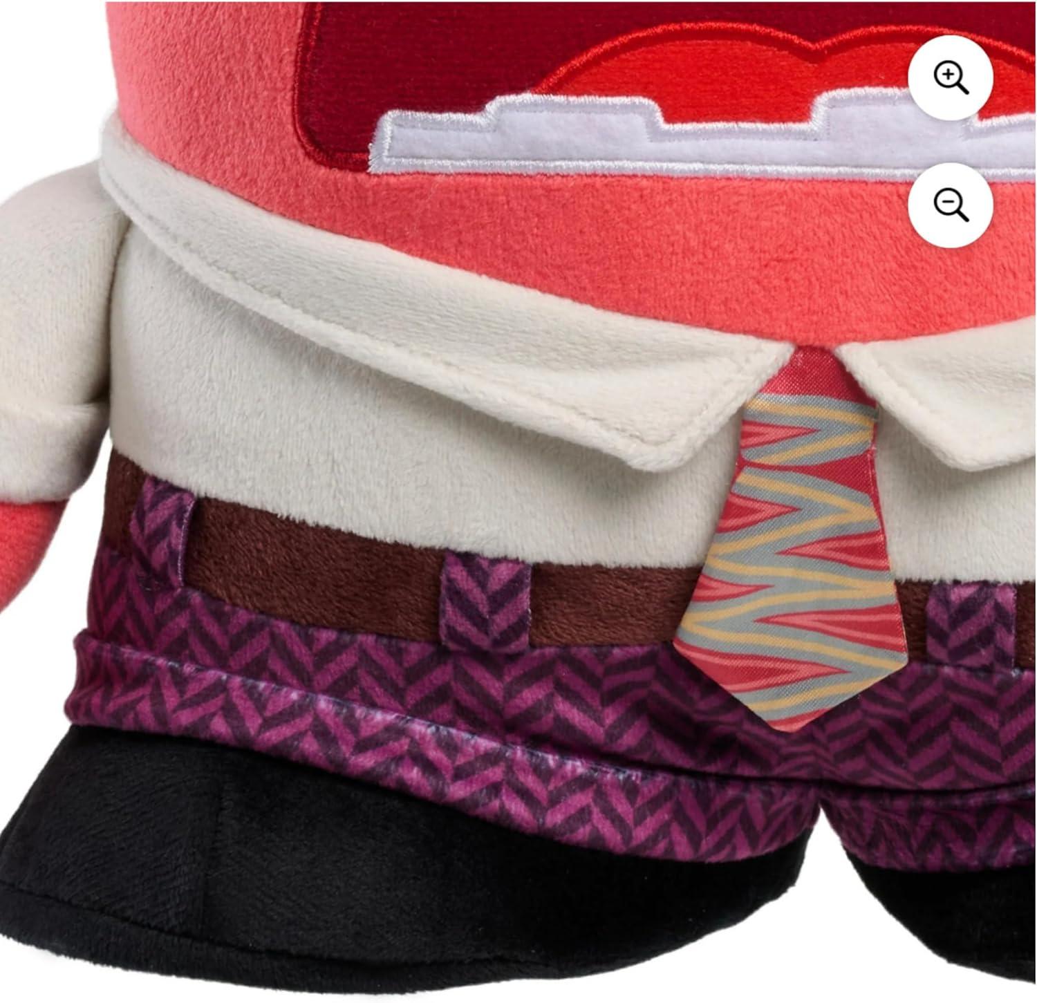 Hooray Toys and Pixar Inside Out 2 Large Plush Anger, Polyester, Kids Toy