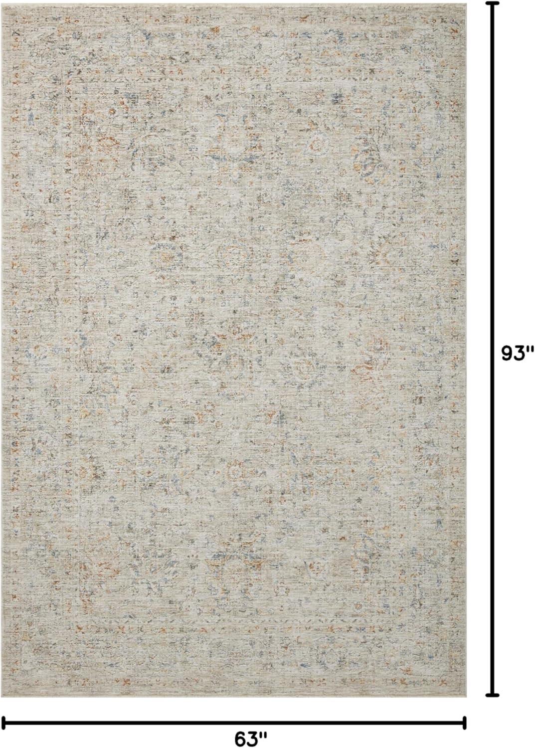 Amber Lewis x Loloi Honora Bone / Multi Area Rug