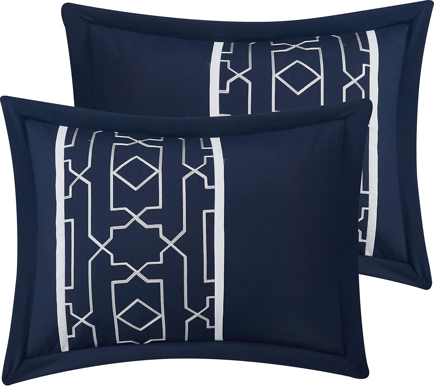 Nanshing America, Inc Tonya Microfiber 6 Piece Comforter Set