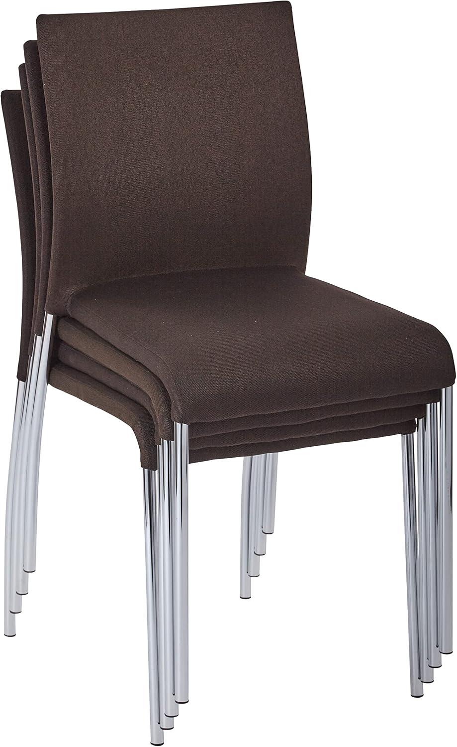 OSP Home Furnishings Conway Metal Stackable Multipurpose Chair ( Set of 4 ) (Set of 4)