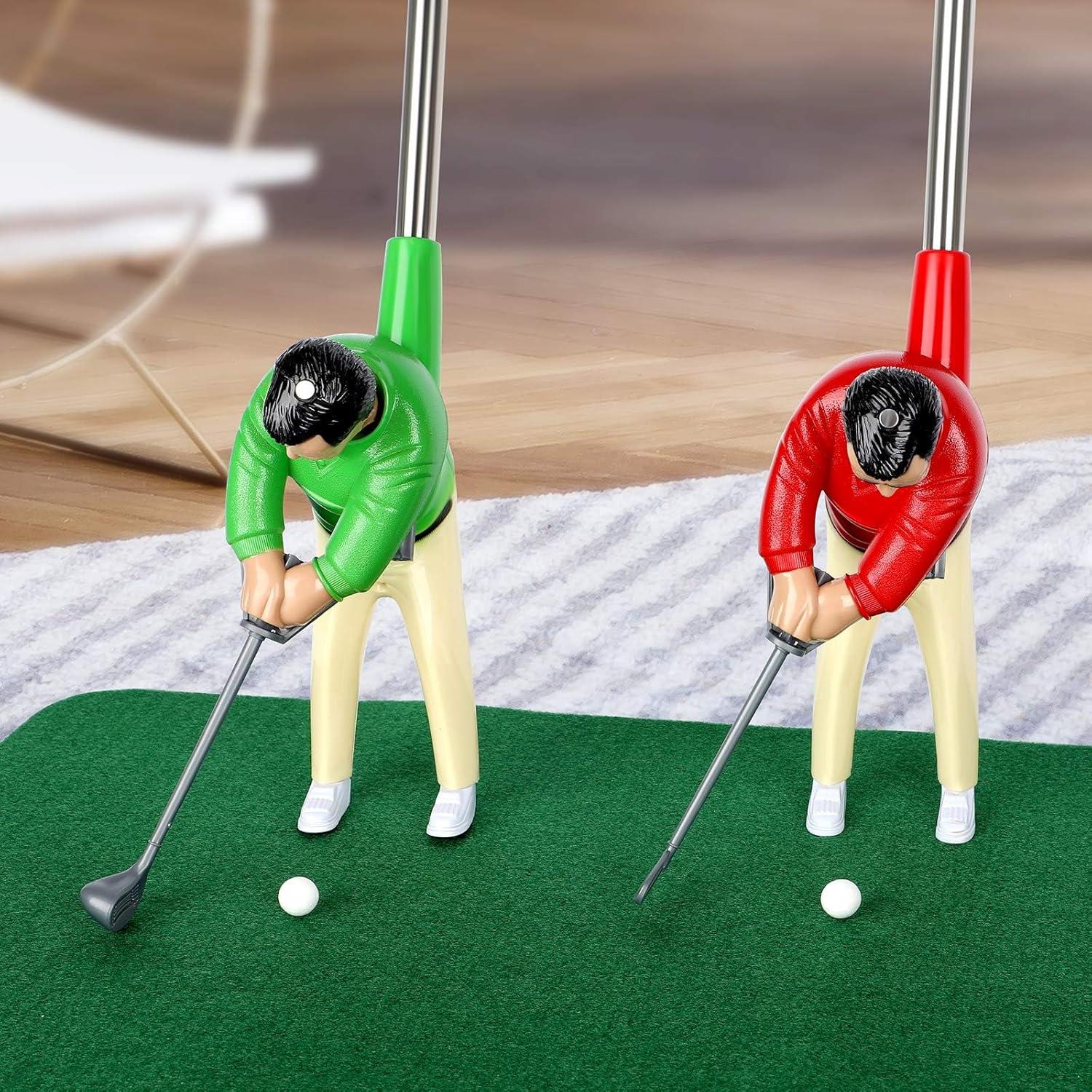 Mini Golf Games - Funny Golfer Gifts for Kids, Unique Mini Golfer On A Stick for Father's Day/Retirement Gift, Funny Games for The Whole Family, Golf Toys for 6-9 Year Old Boys & Girls