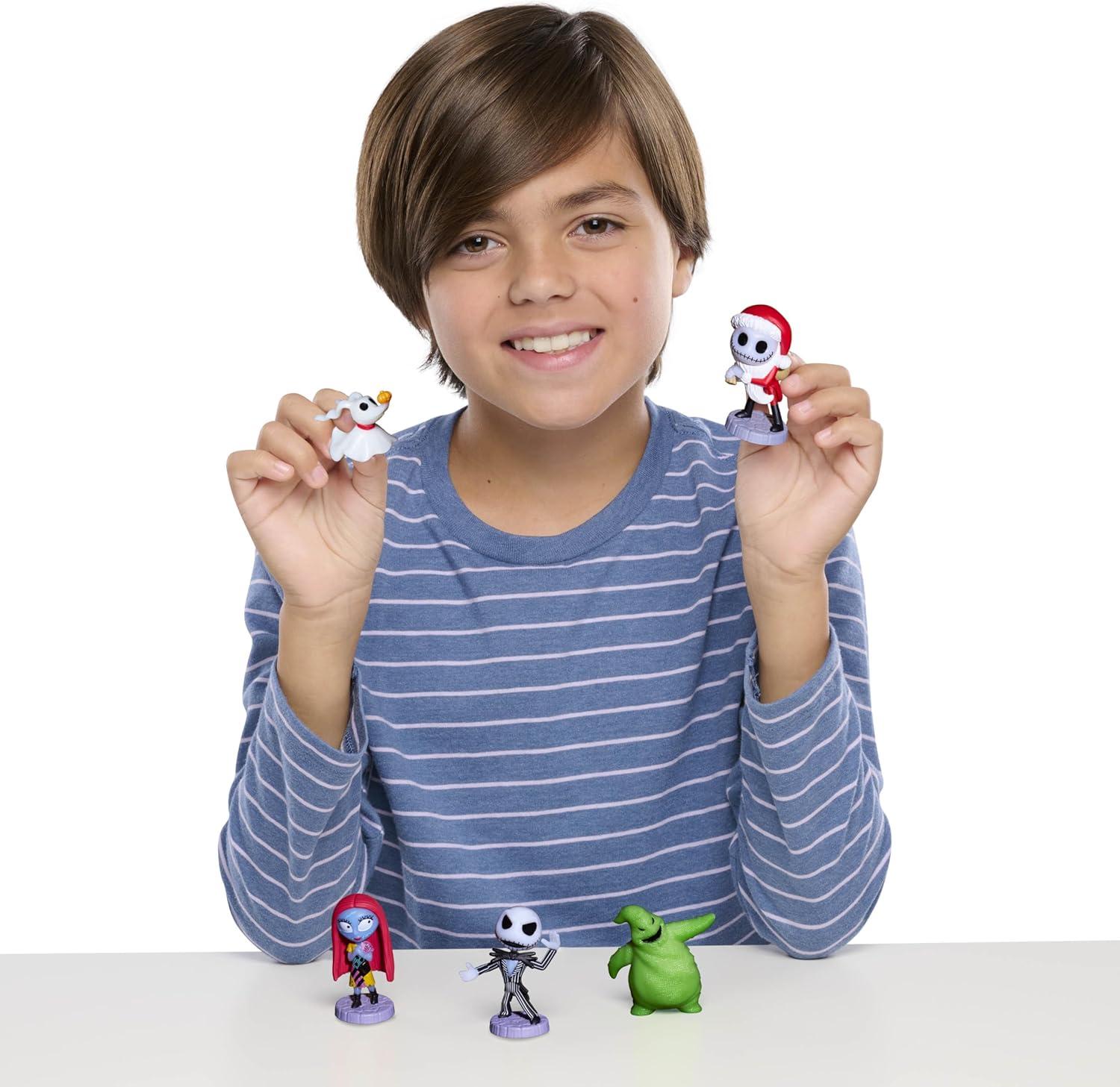 Disney Tim Burton's The Nightmare Before Christmas Collectible Figure Set, 2.5-inch Figurines