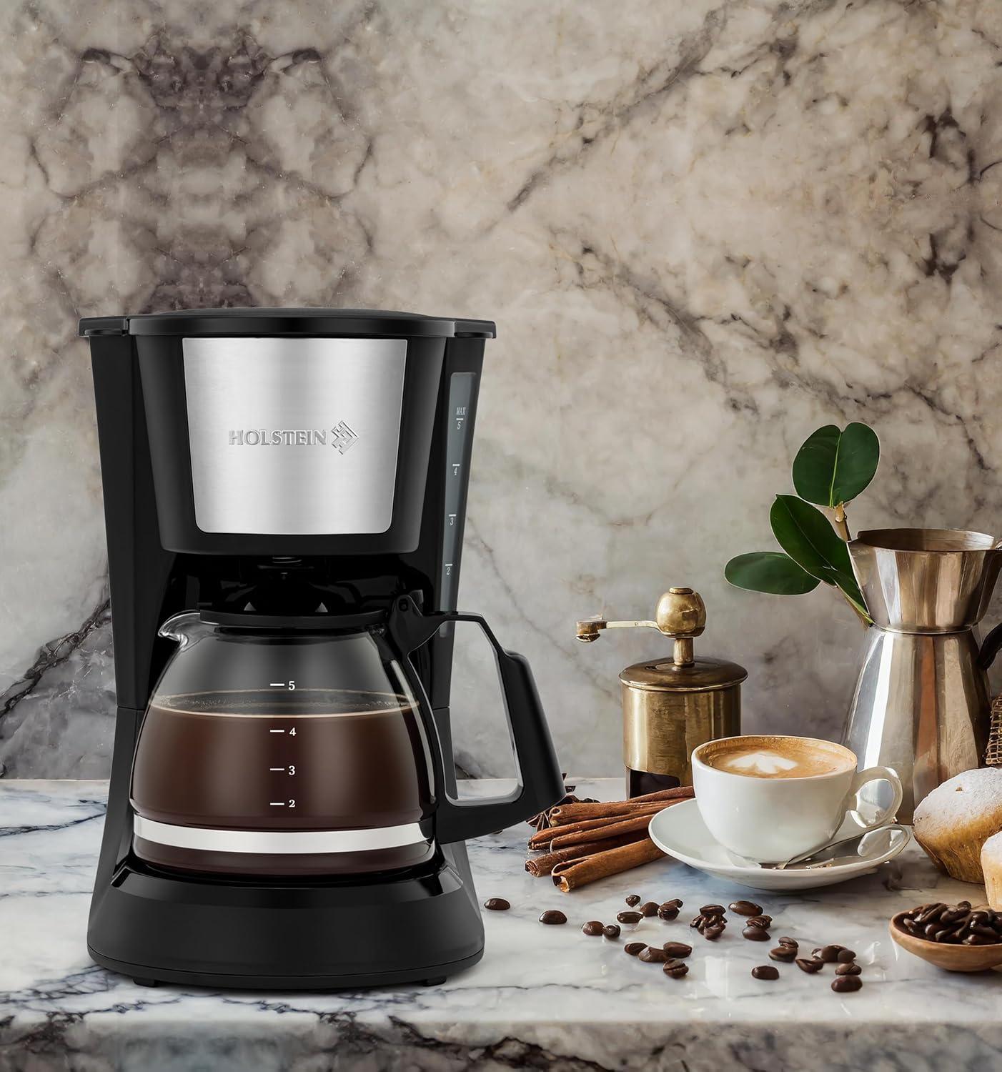 Holstein Housewares 5-Cup Coffee Maker