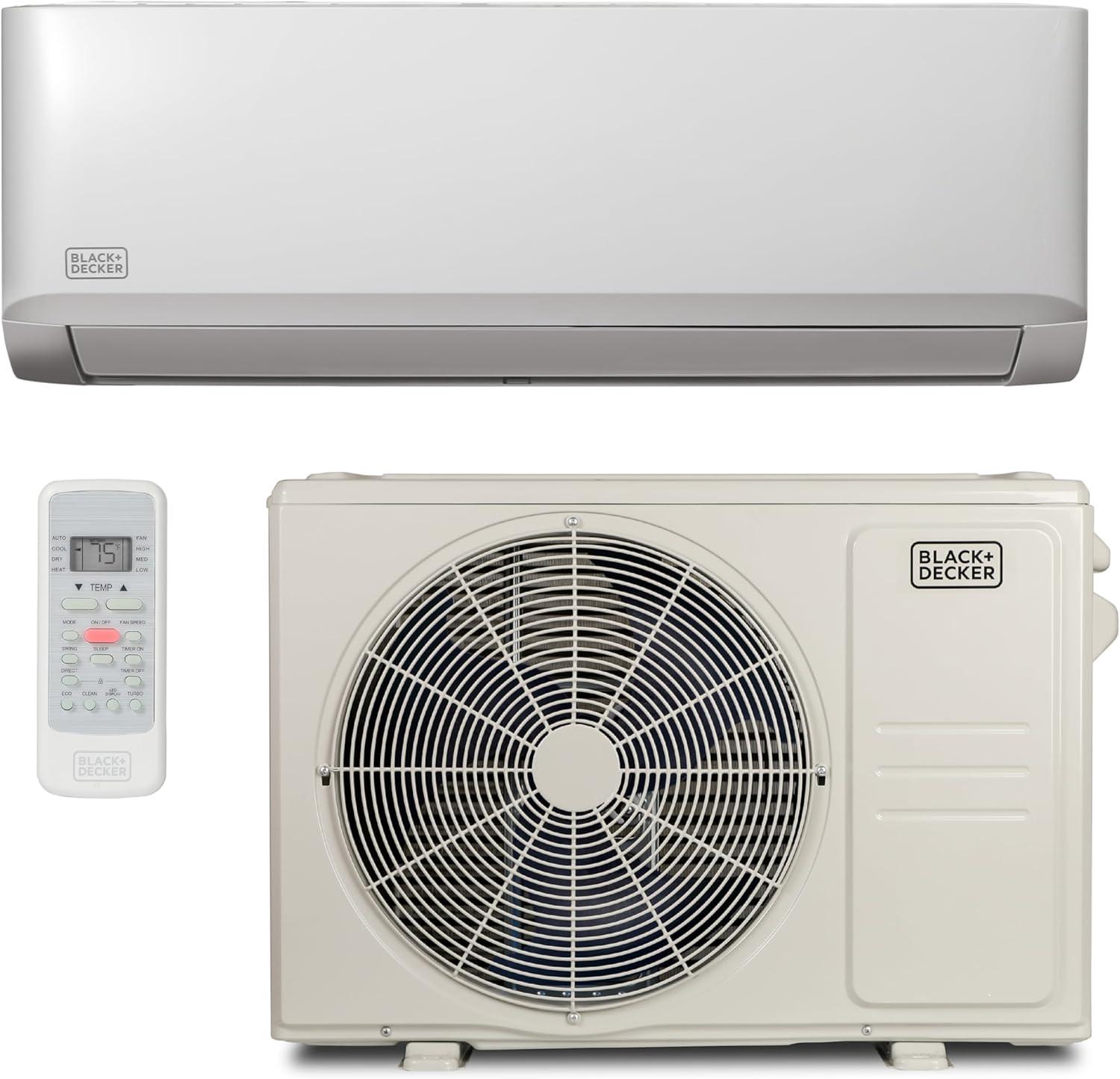 White 12,000 BTU Inverter Mini Split Air Conditioner with Heat Pump