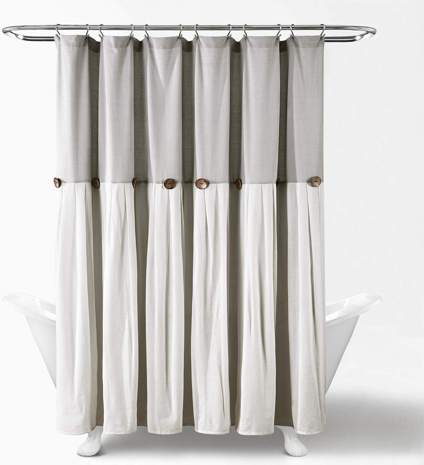 Lush Decor Beckham Shower Curtain