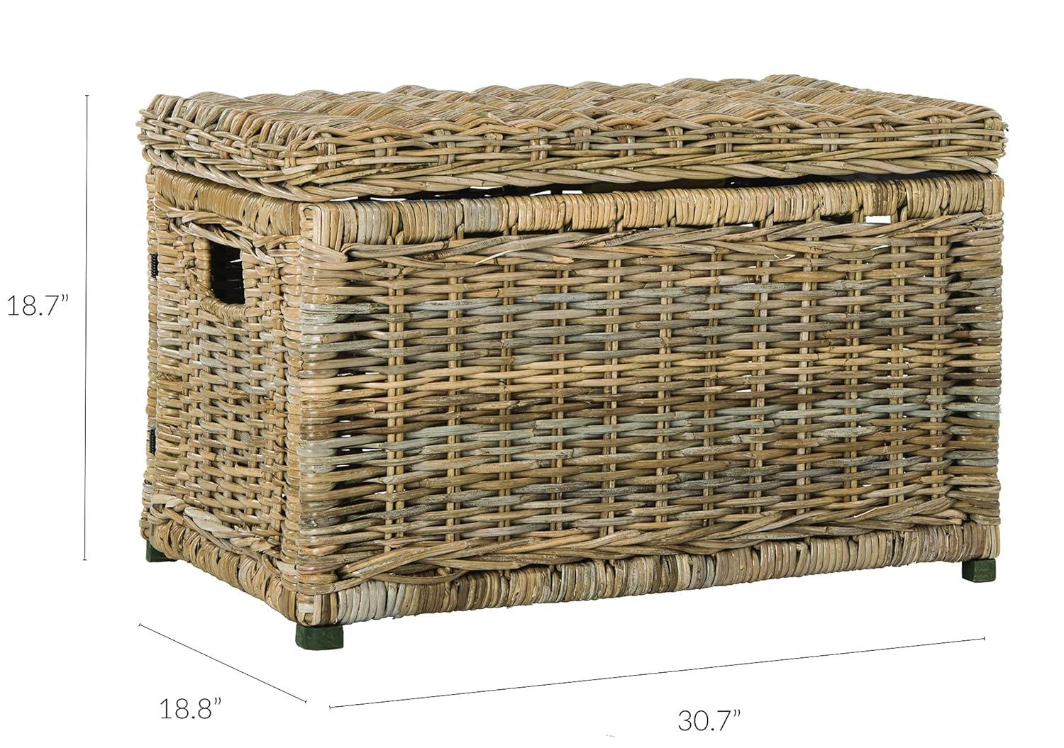 happimess Wicker Trunk
