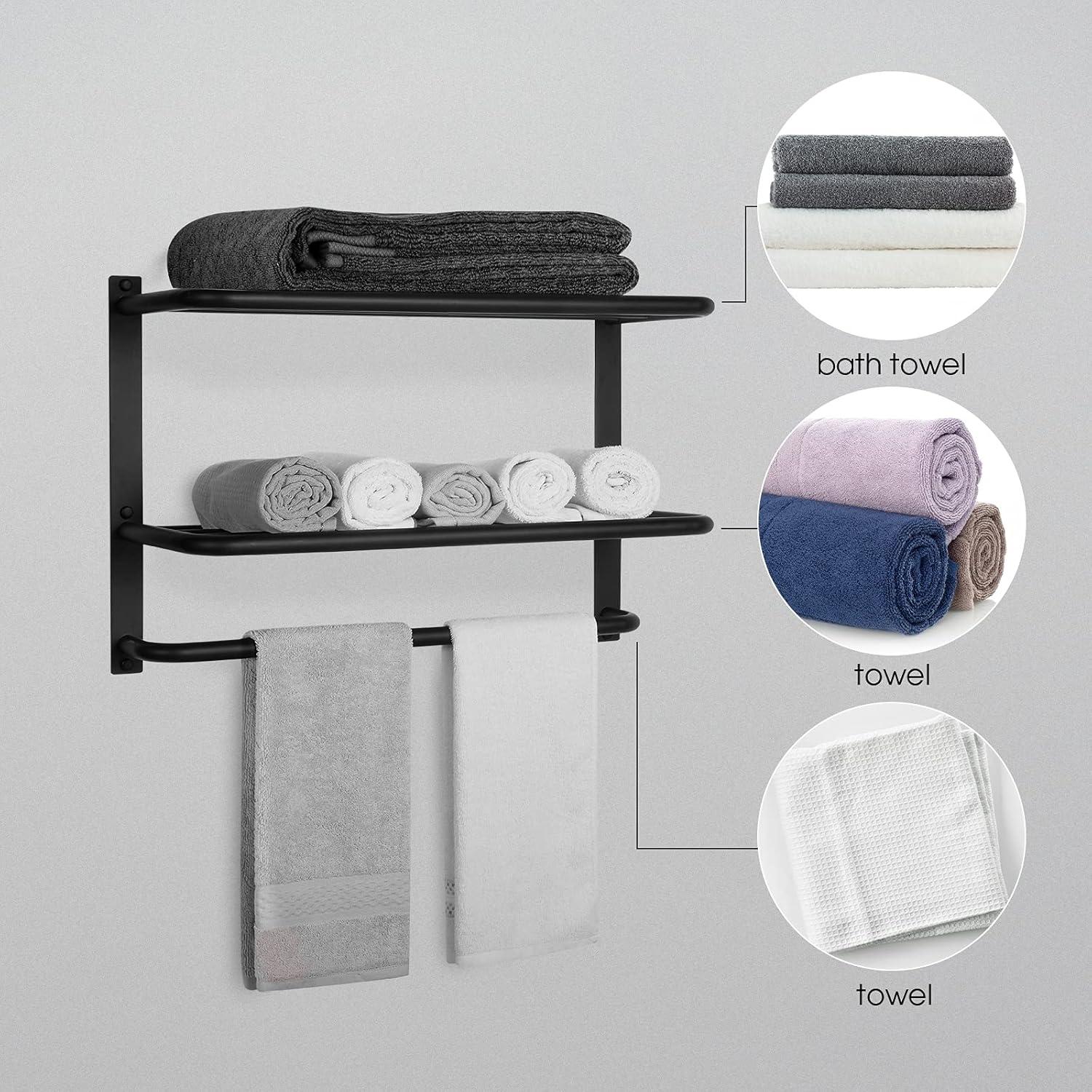 1 Wall Towel Rack