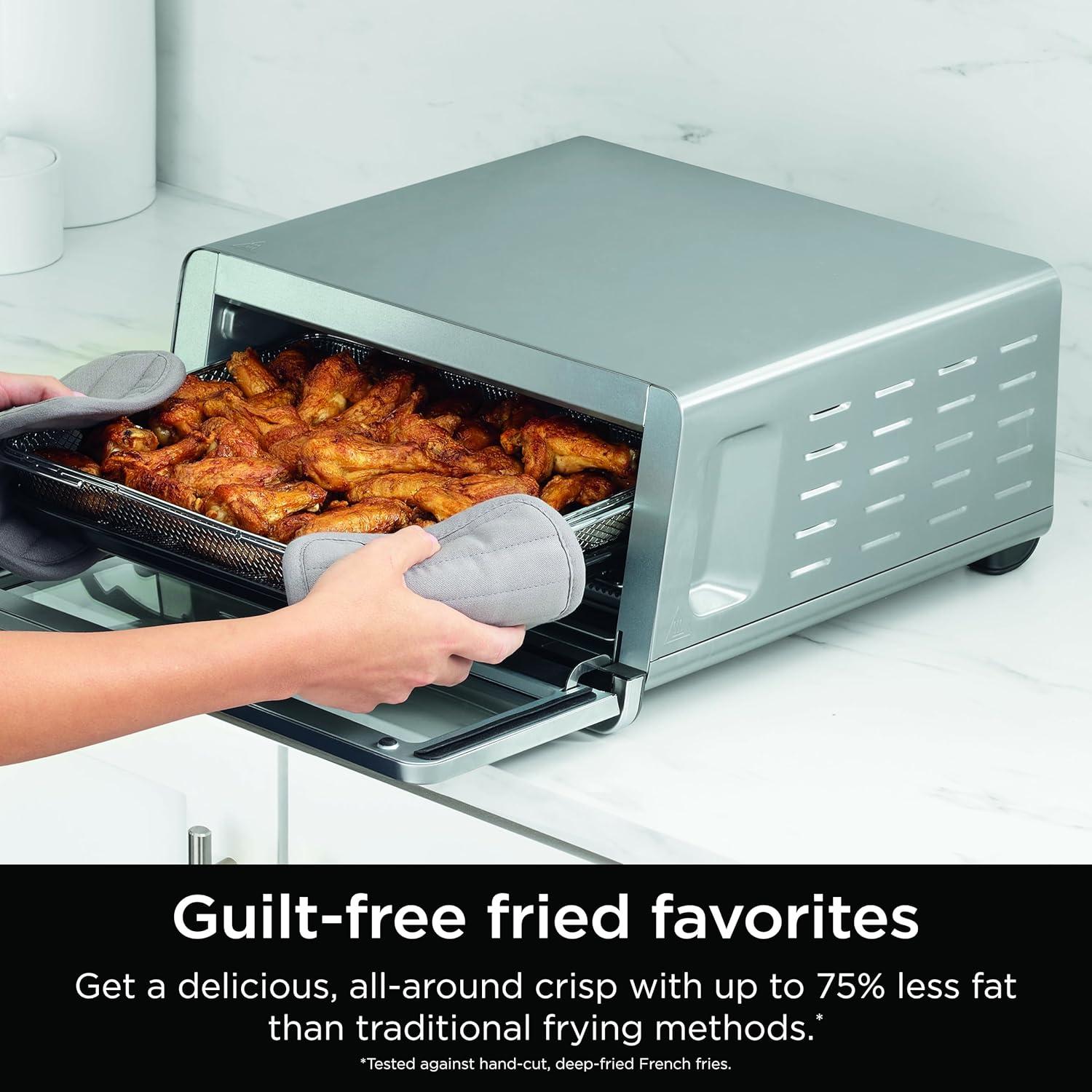 Stainless Steel 6-Slice Air Fryer Toaster Oven