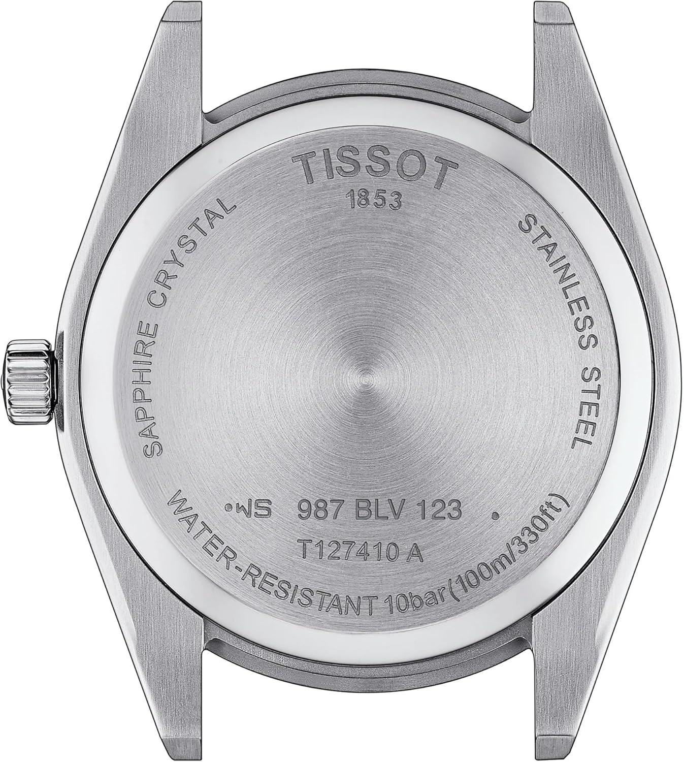 Tissot Men's T-Classic Gentleman Blue Dial Watch - T1274101104100