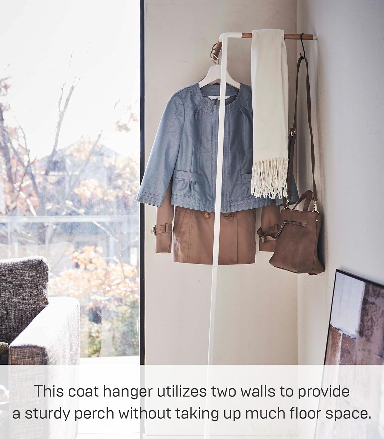 Tower Steel Wall Mounted Coat Rack