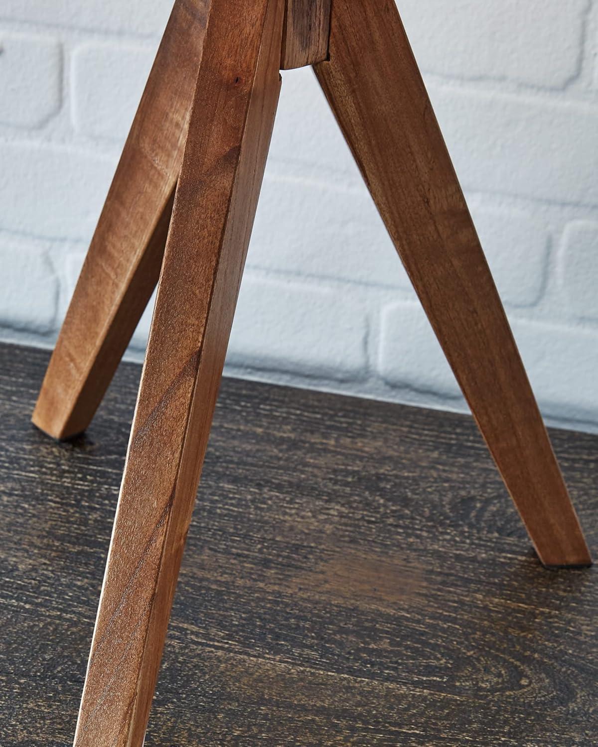 George Oliver Hacı Solid Wood Tripod Lamp (Set of 2)
