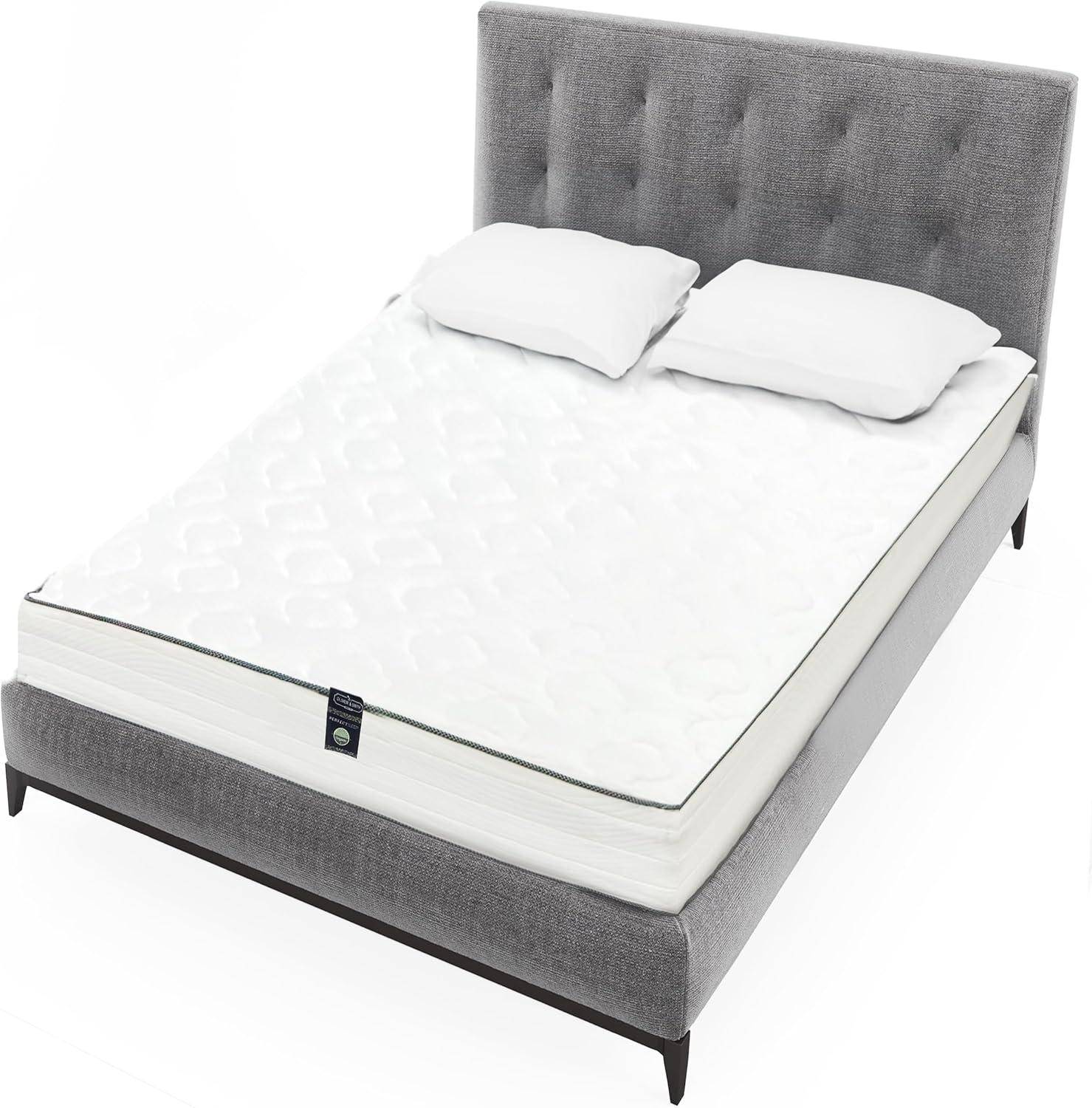 Full Size Mattress - 12 Inch Cool Memory Foam & Spring Hybrid Mattress with Breathable Cover - Comfort Tight Top - Rolled in a Box - Oliver & Smith