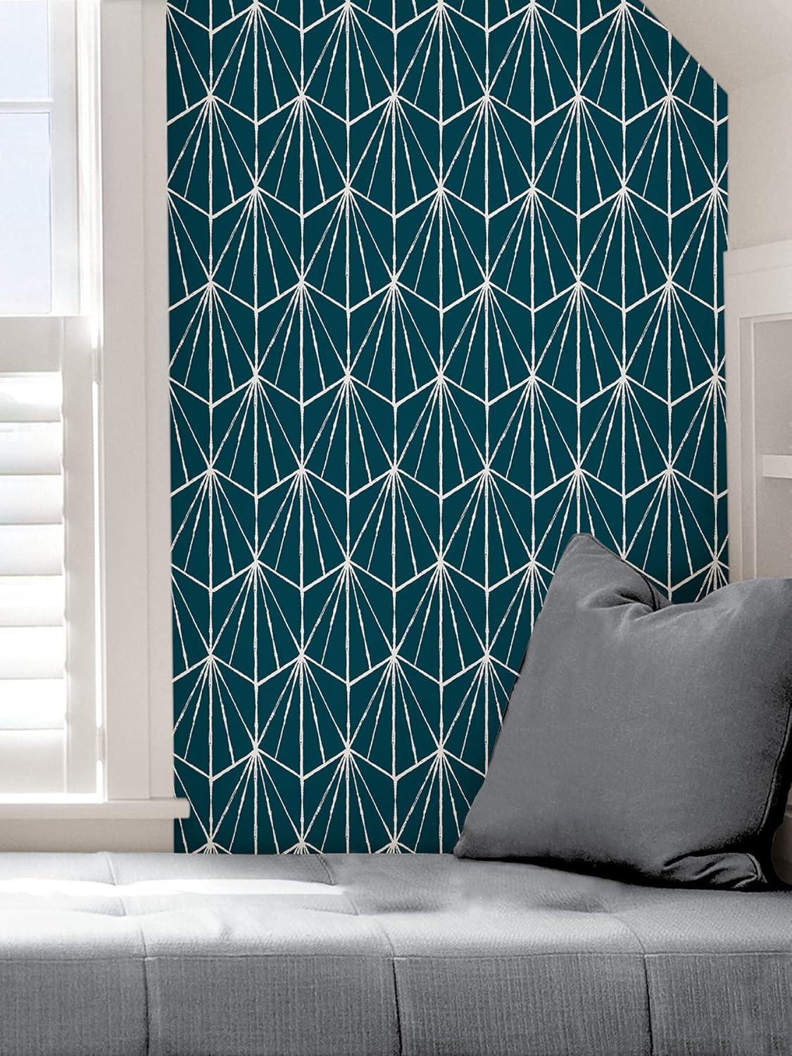 Indigo Dorset Peel & Stick Wallpaper